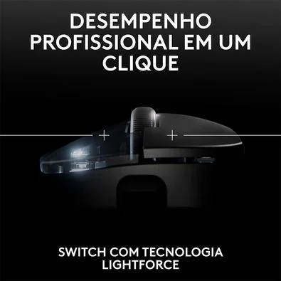 Mouse Gamer Sem Fio Logitech G PRO X SUPERLIGHT 2 DEX 