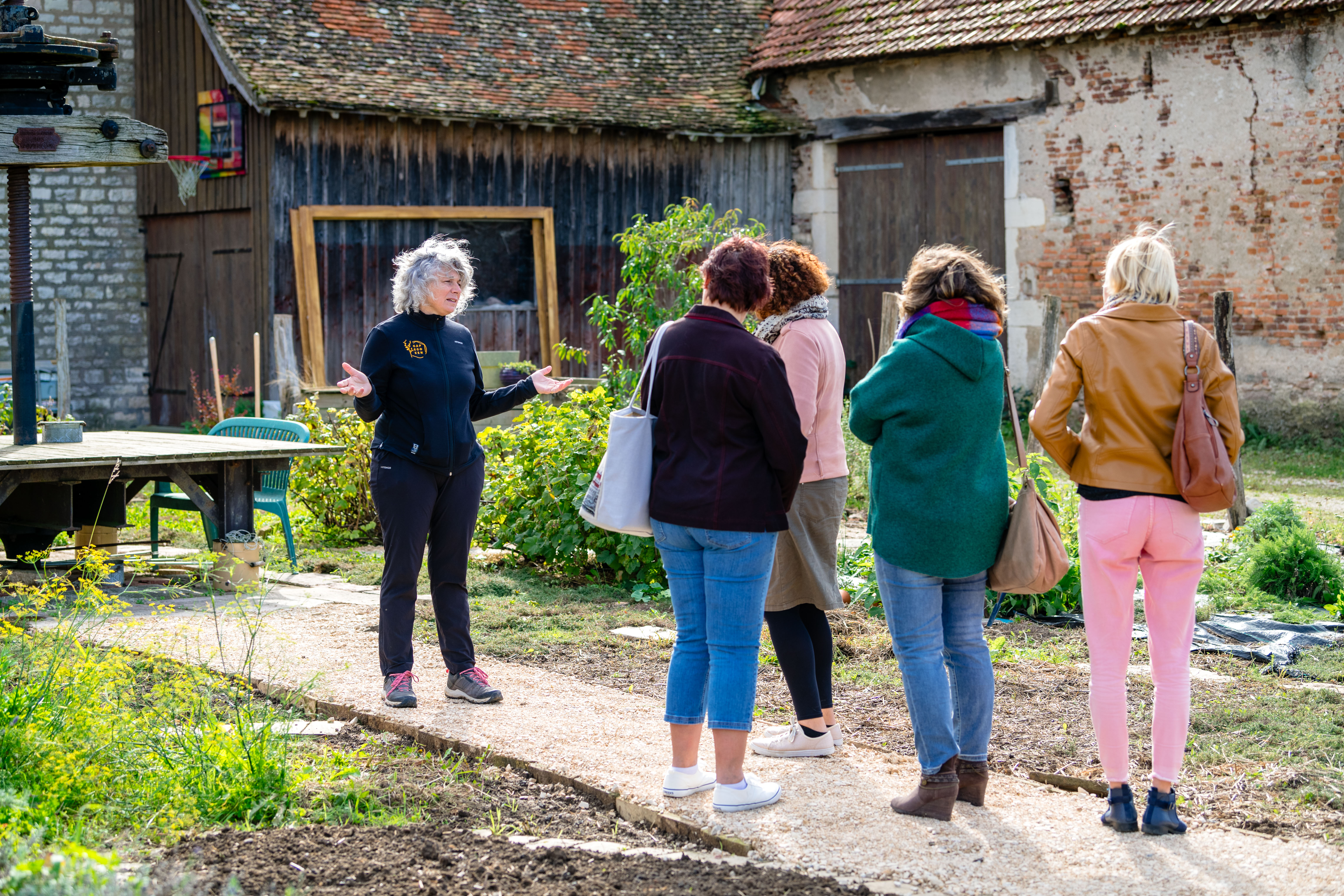Atelier "détente nature" basé sur les principes de l'hortiohérapie