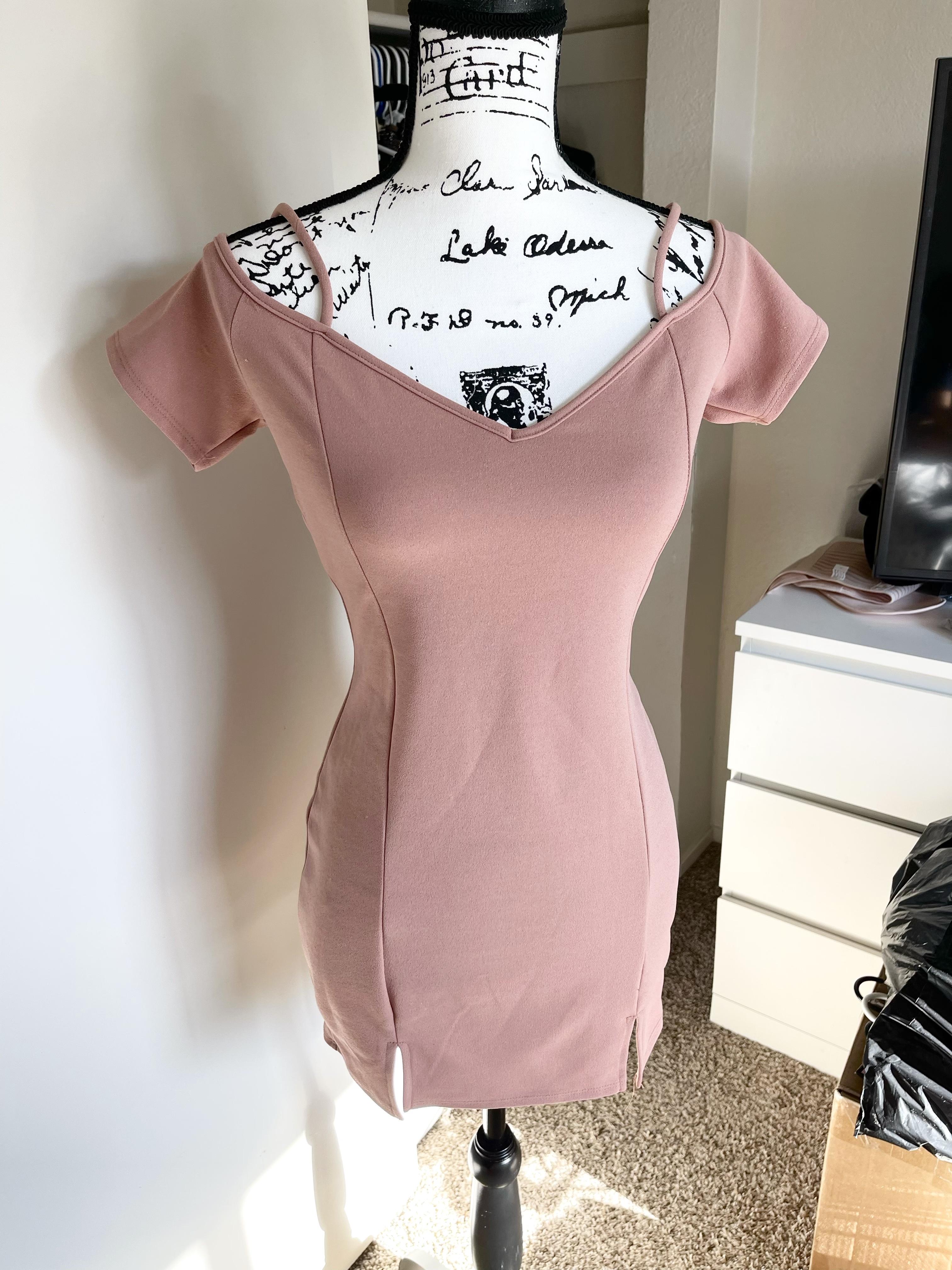Pink Mauve dress (L)