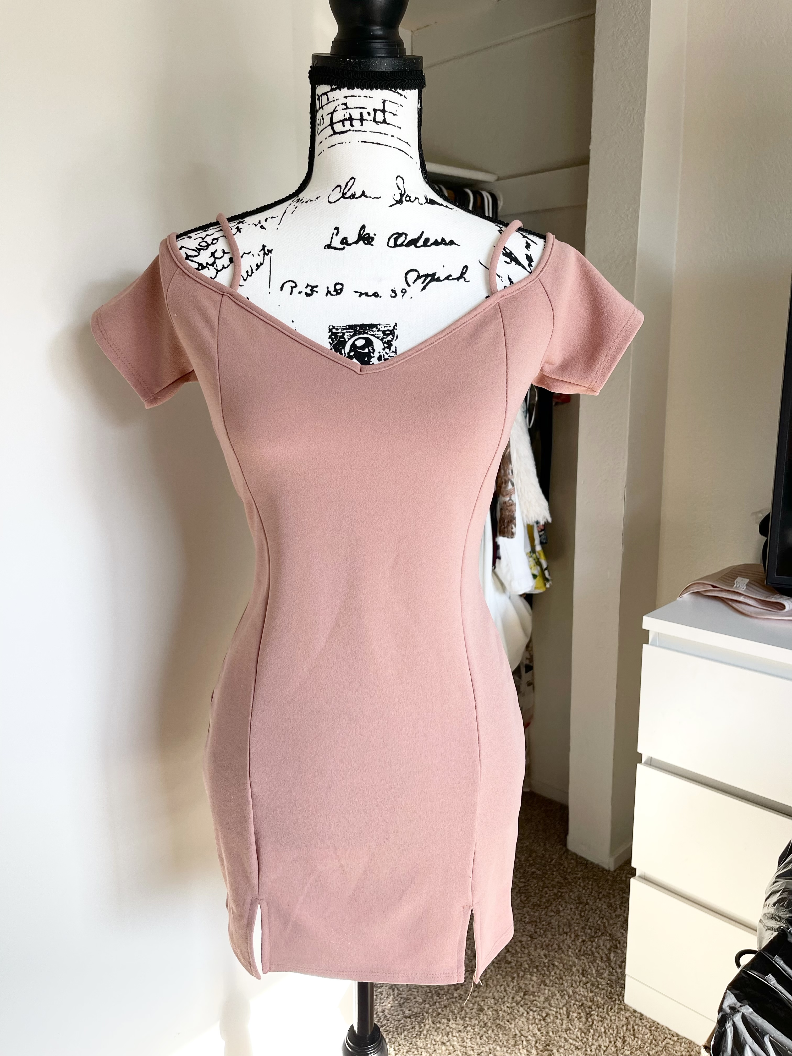 Pink Mauve dress (L)