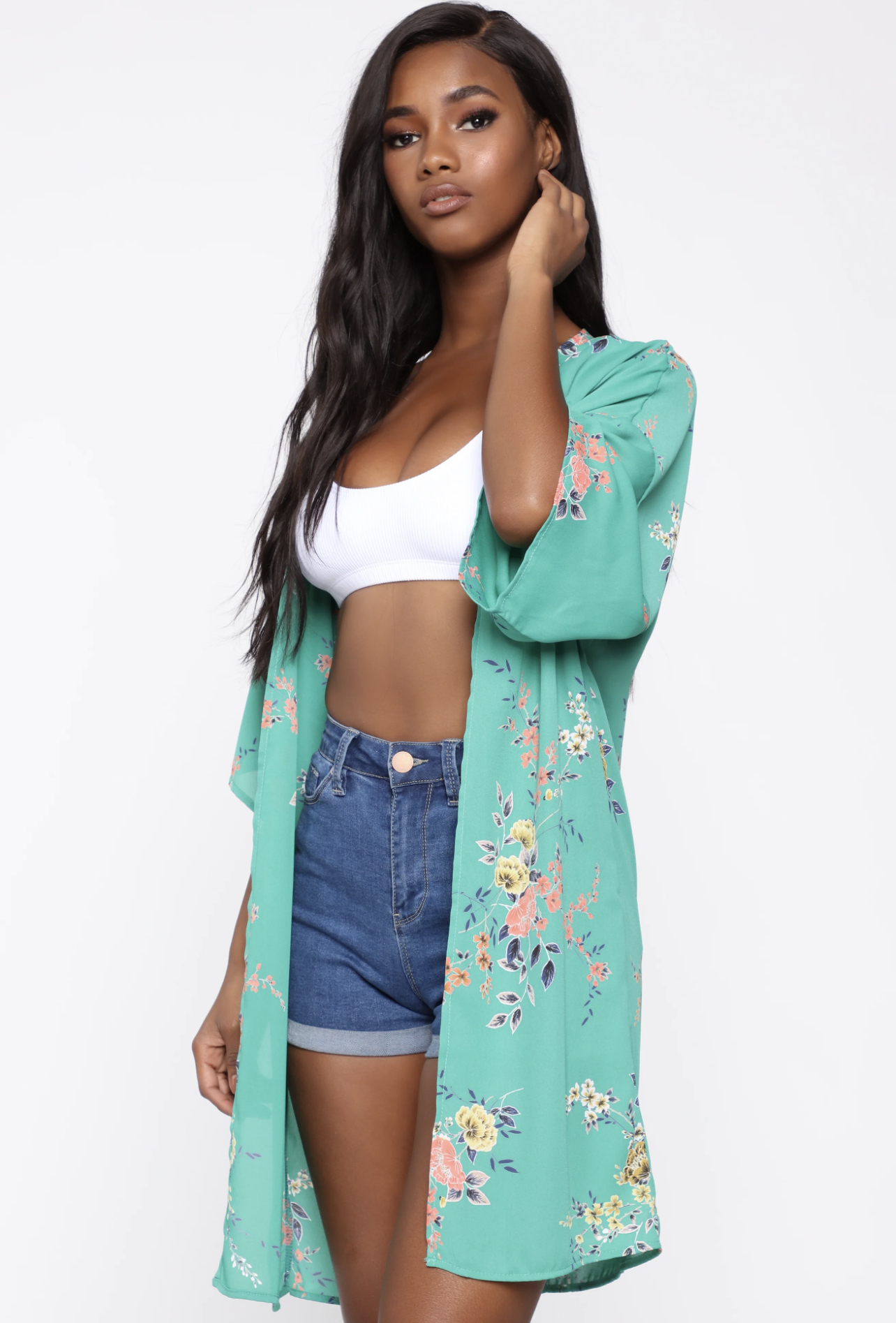 Green kimono (S)