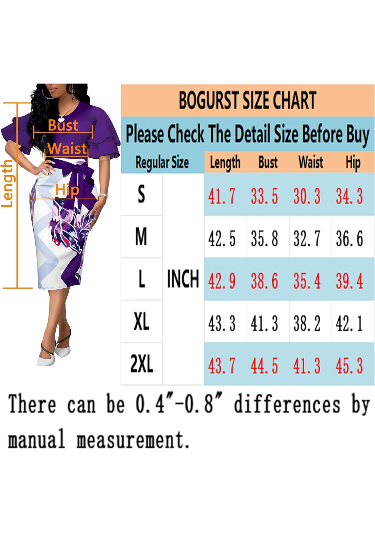 Blue Ruffle Short Sleeve Floral Dress (S)