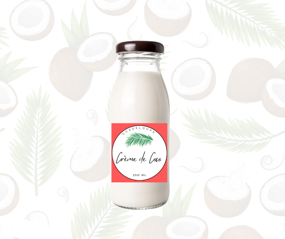 Lait de coco 100% Doux (pressé sans peau) - 250 ml