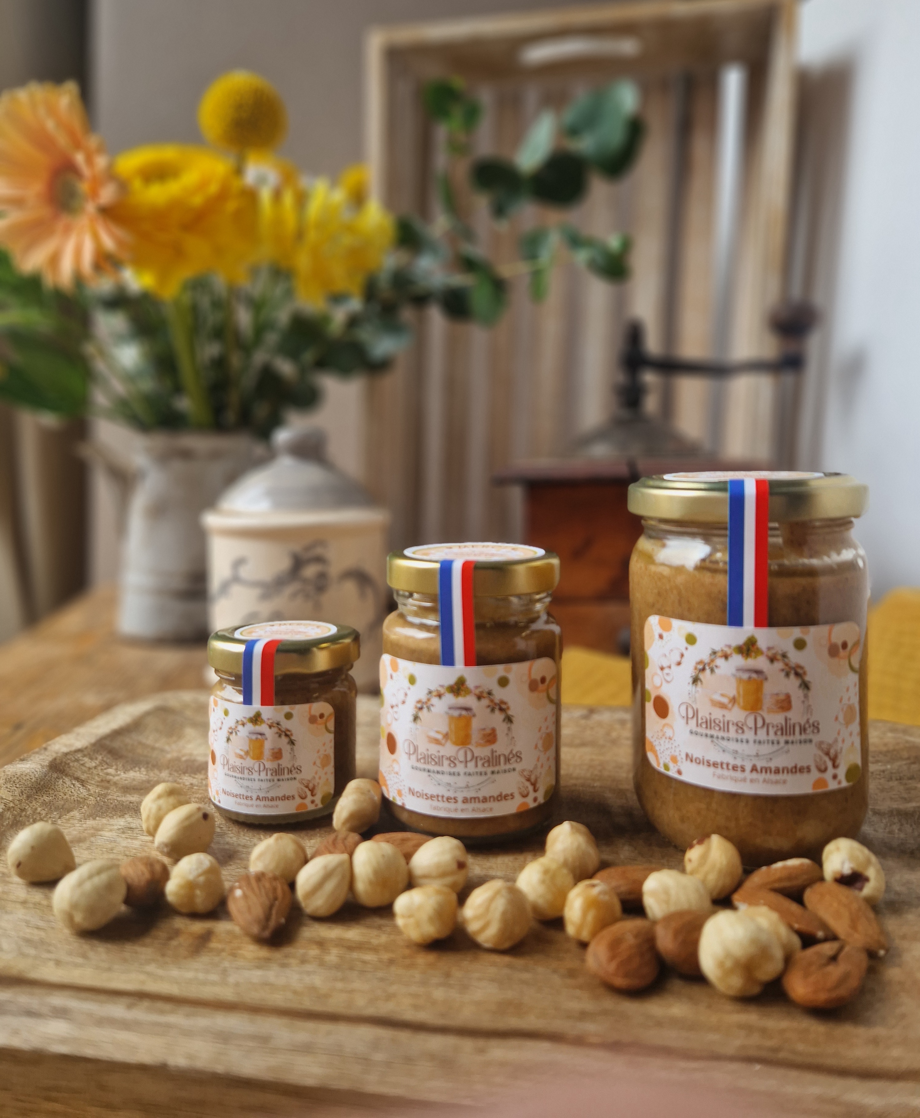 Praliné noisettes amandes