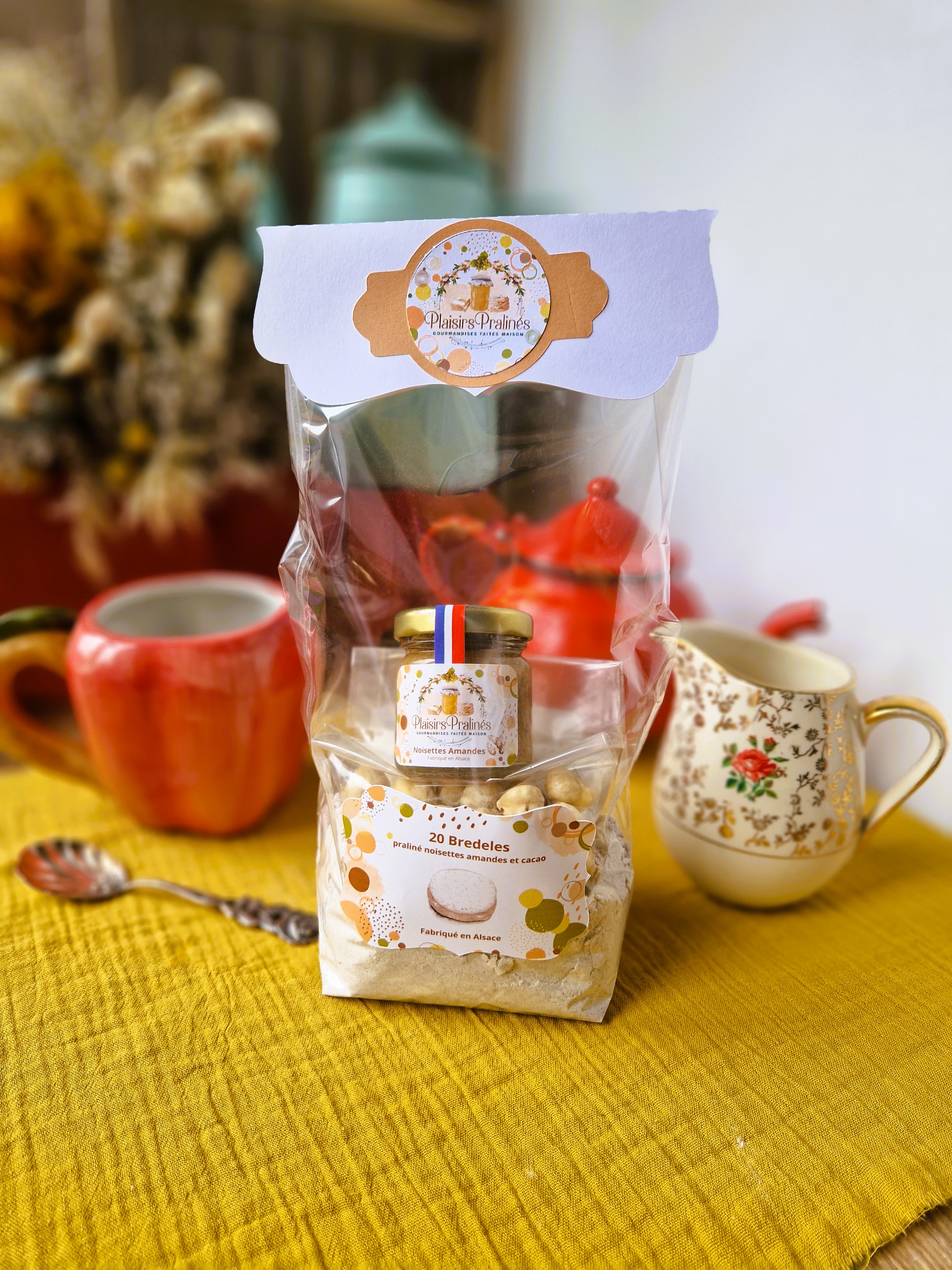 Kit pour 20 bredeles praliné cacao noisettes