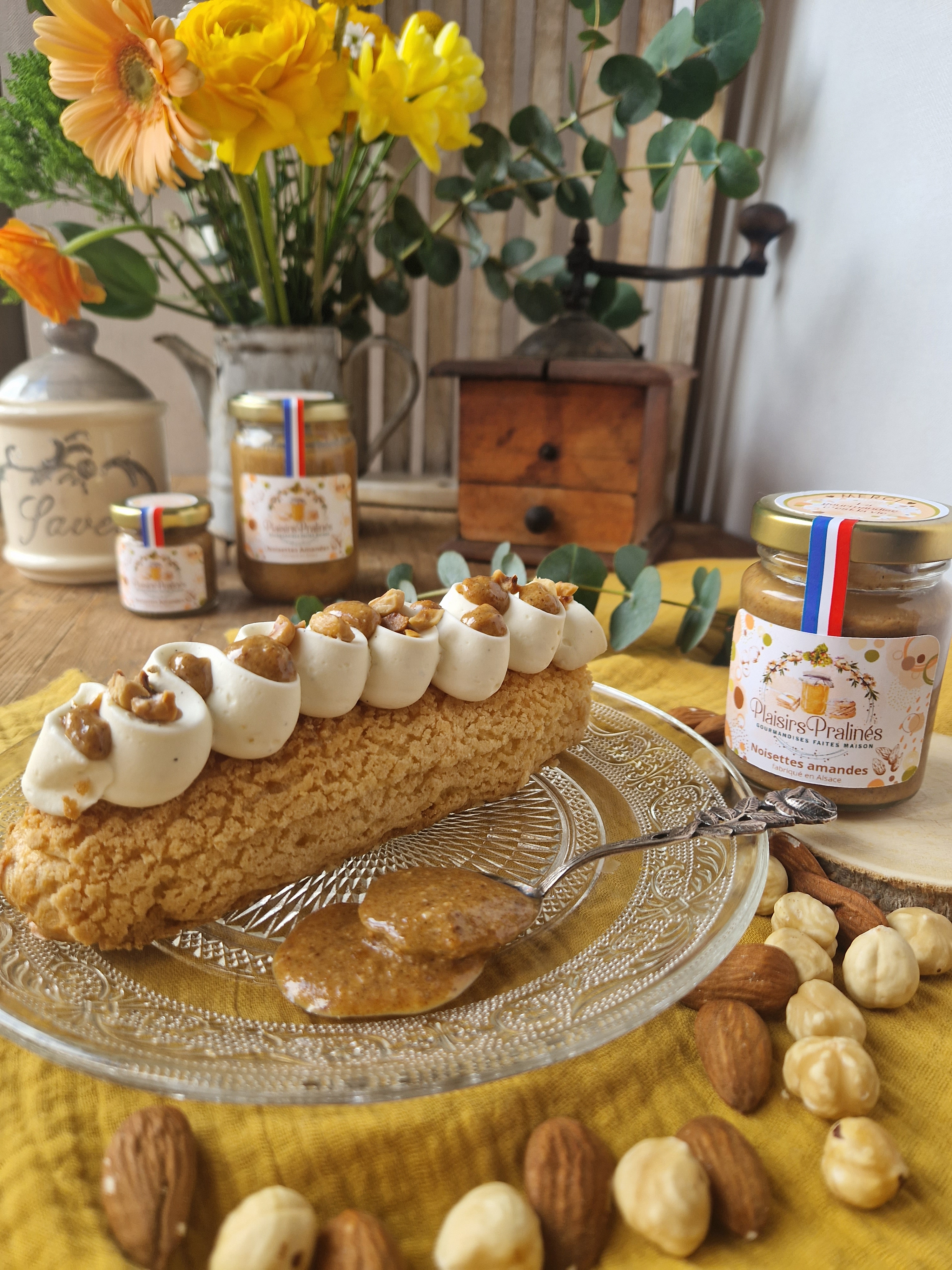 Praliné noisettes amandes