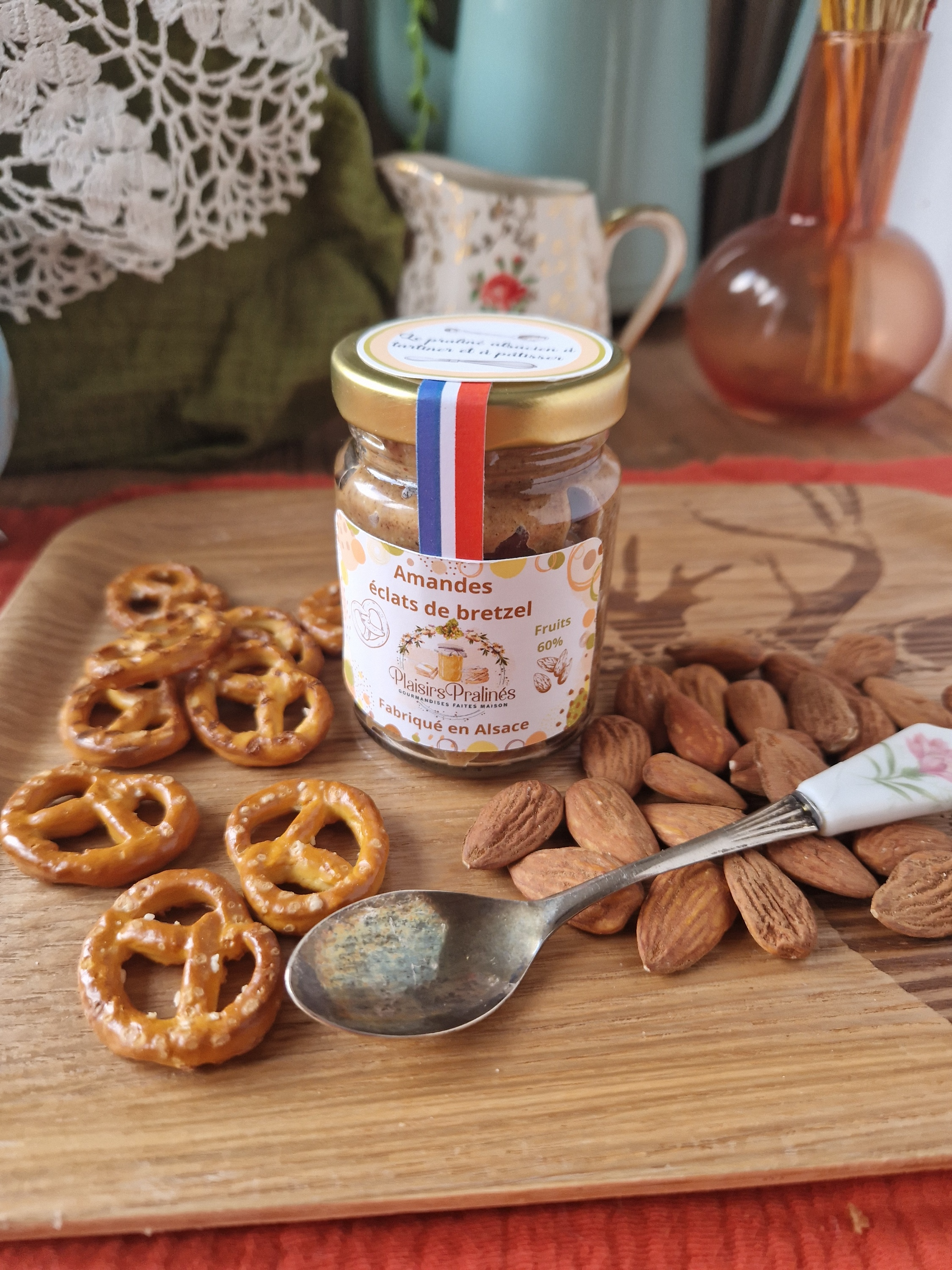 Praliné Biscuité Amandes Bretzel