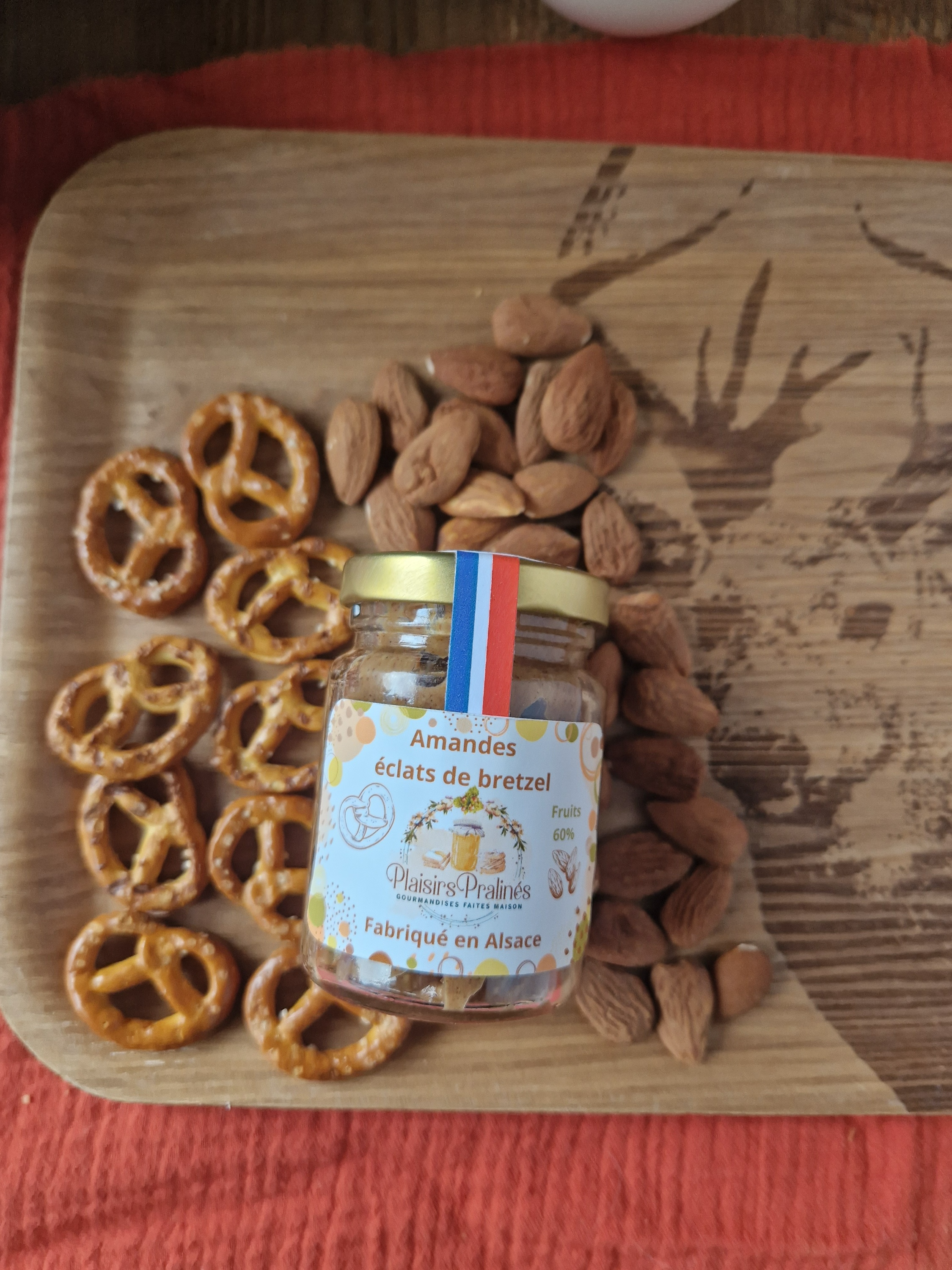 Praliné Biscuité Amandes Bretzel