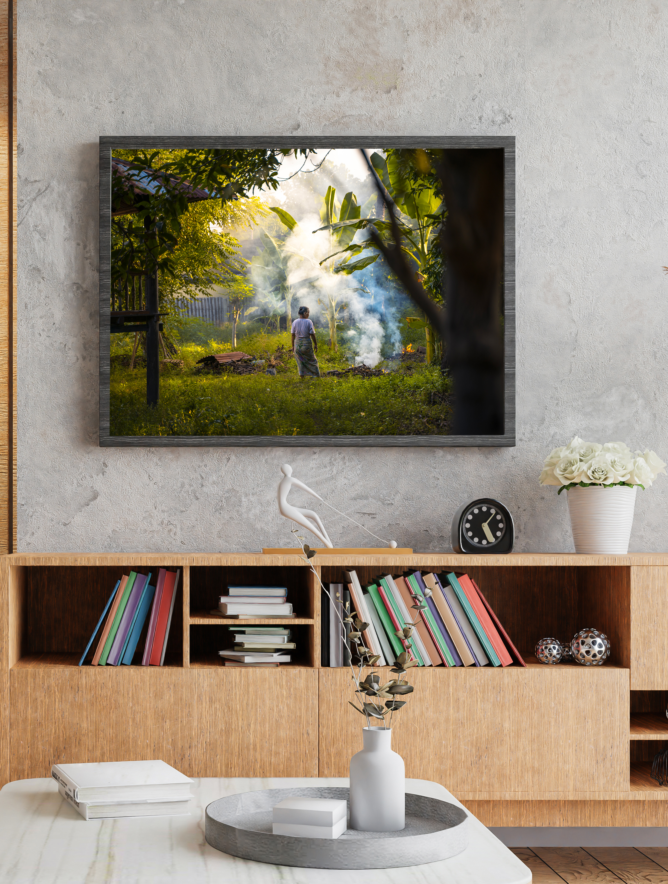 Titre : La vie à Bali