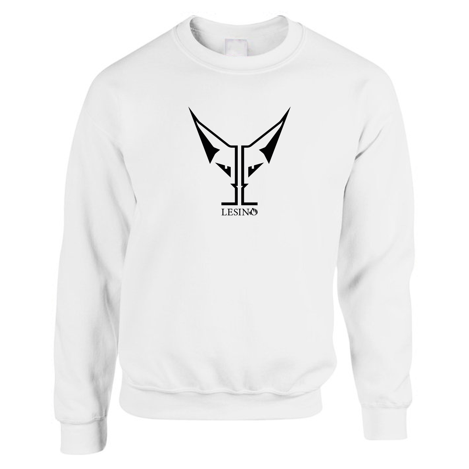 Logo sweater white