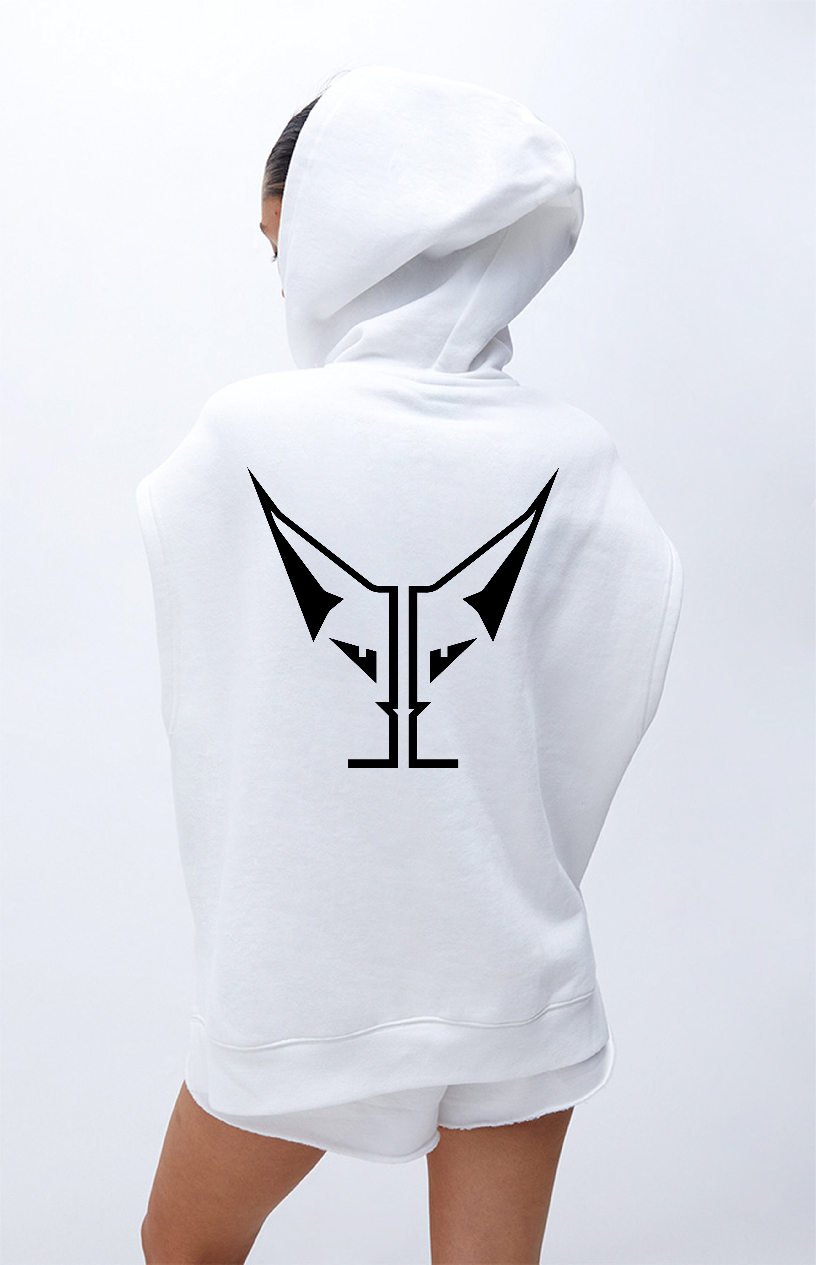 Sleevelesino hoodie