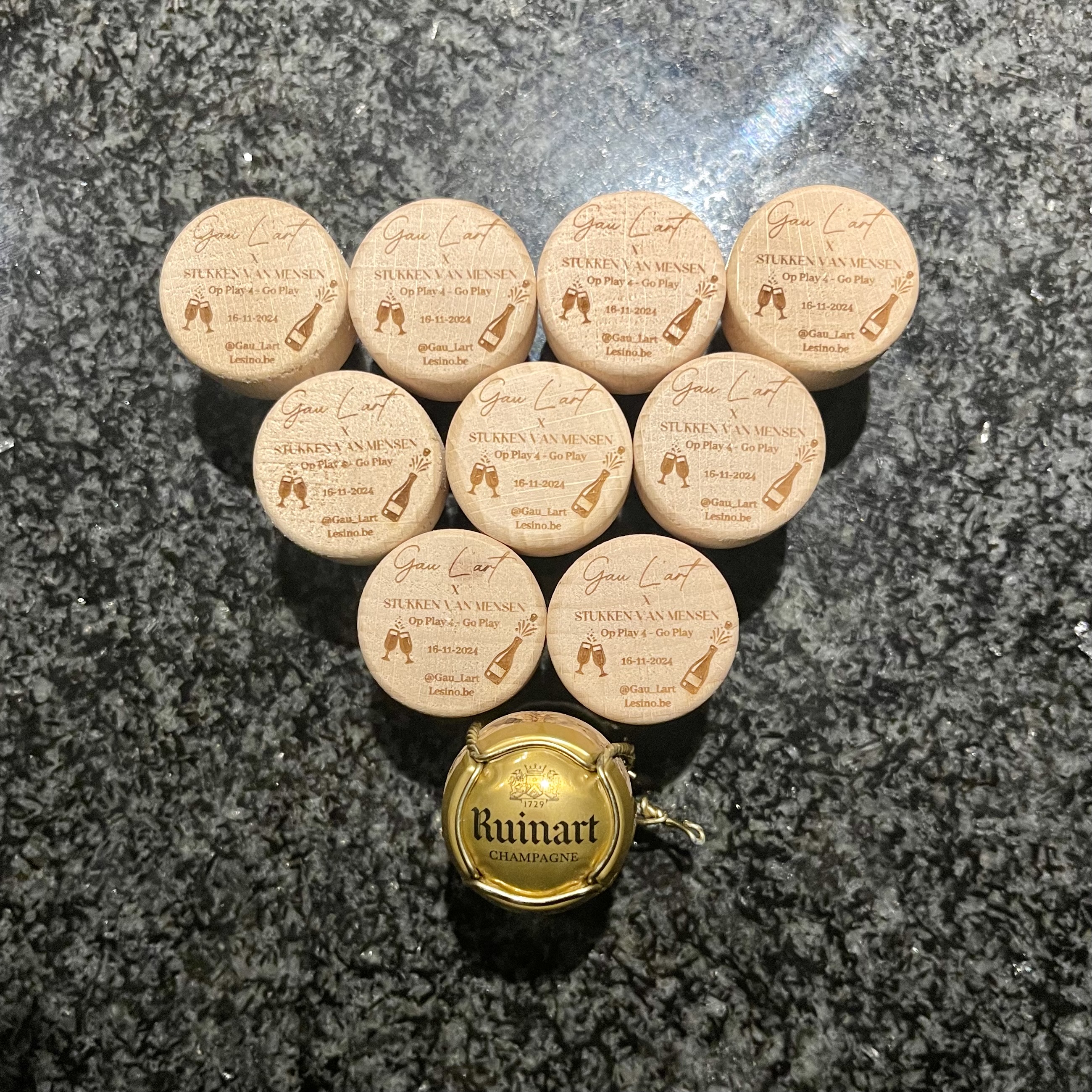 Champagne/wijn stopper