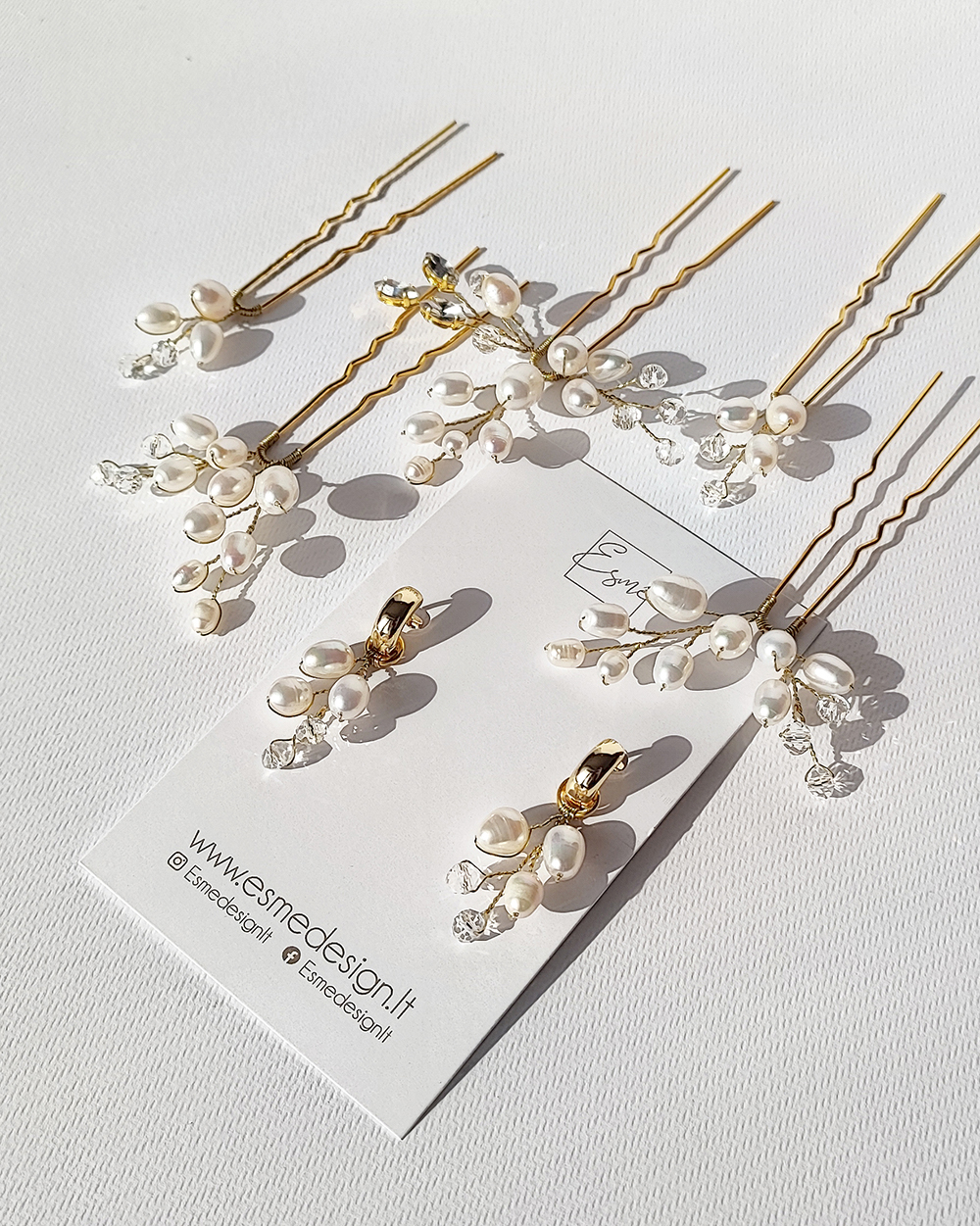 Plaukų smeigtukai "Lorelei"