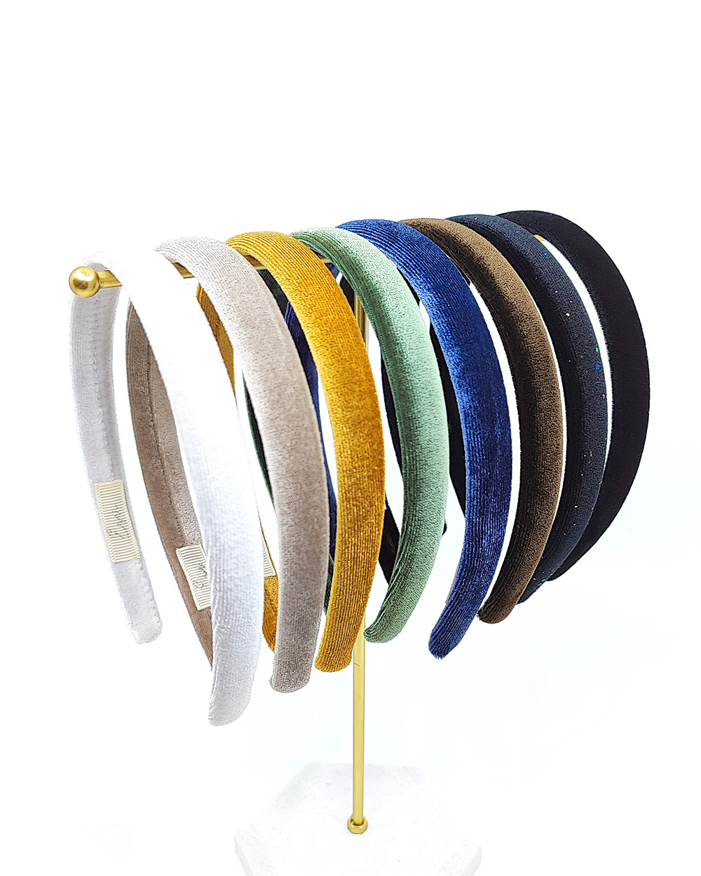 Aksominis siauras lankelis, Colorful Glitter