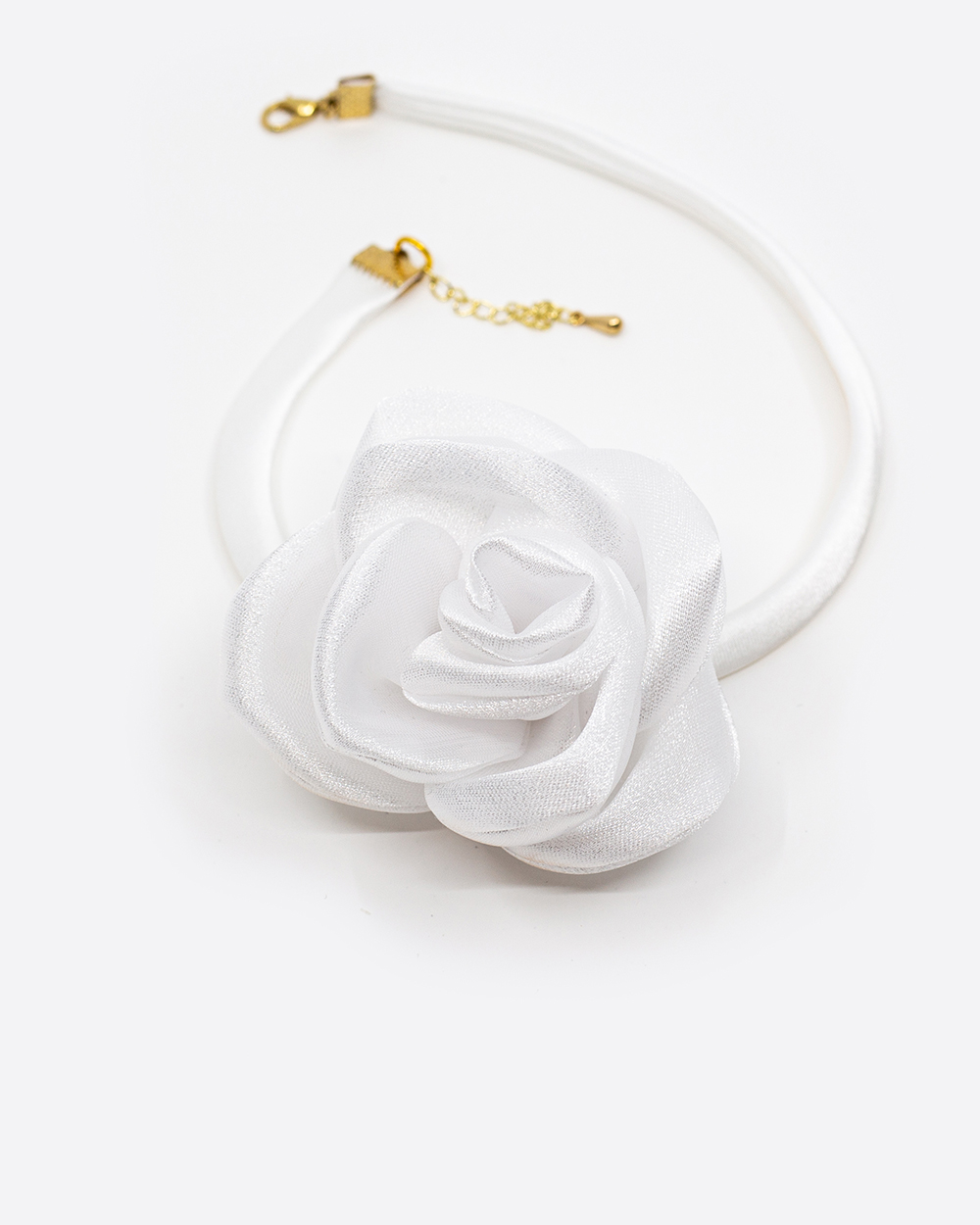 Gėlė sagė - kaklo papuošalas , mini