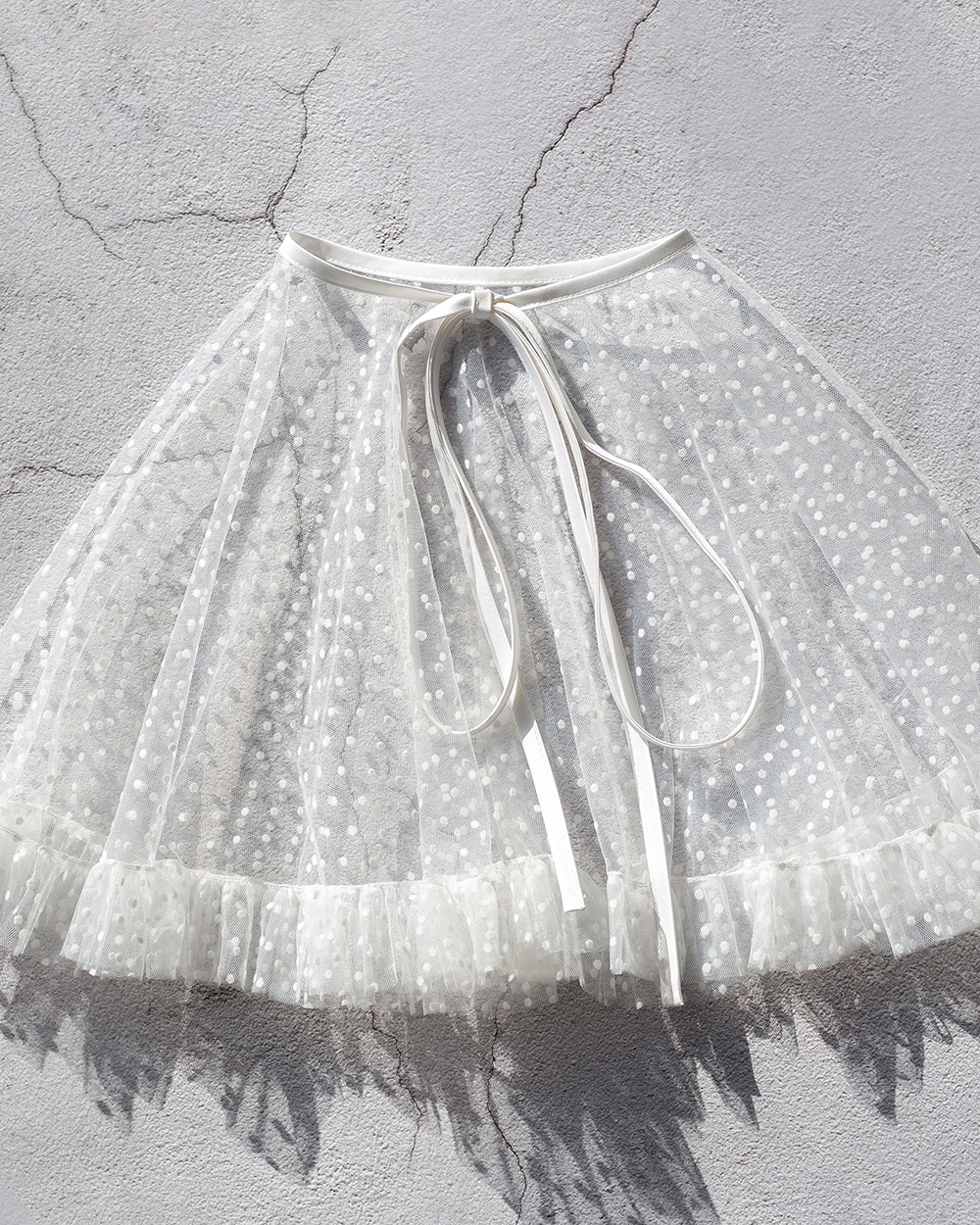 Taškuoto tiulio Krikštynų skraistė