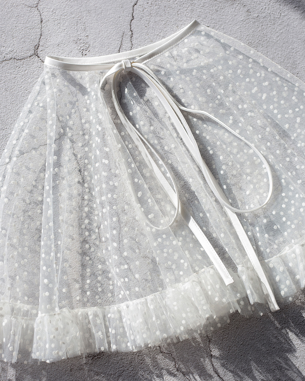 Taškuoto tiulio Krikštynų skraistė