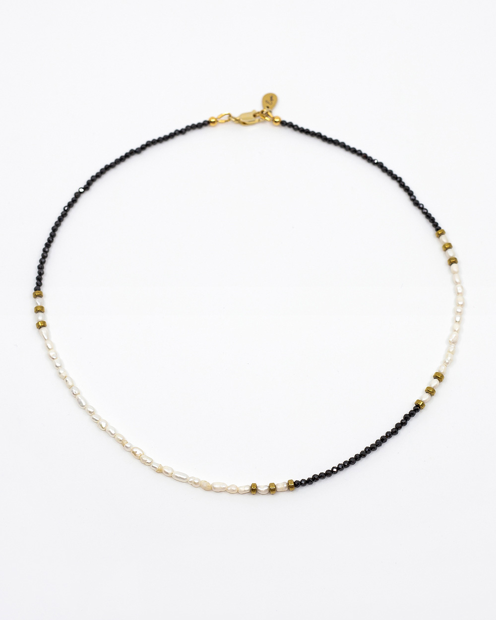 Vėrinys su perlais ir cirkoniais