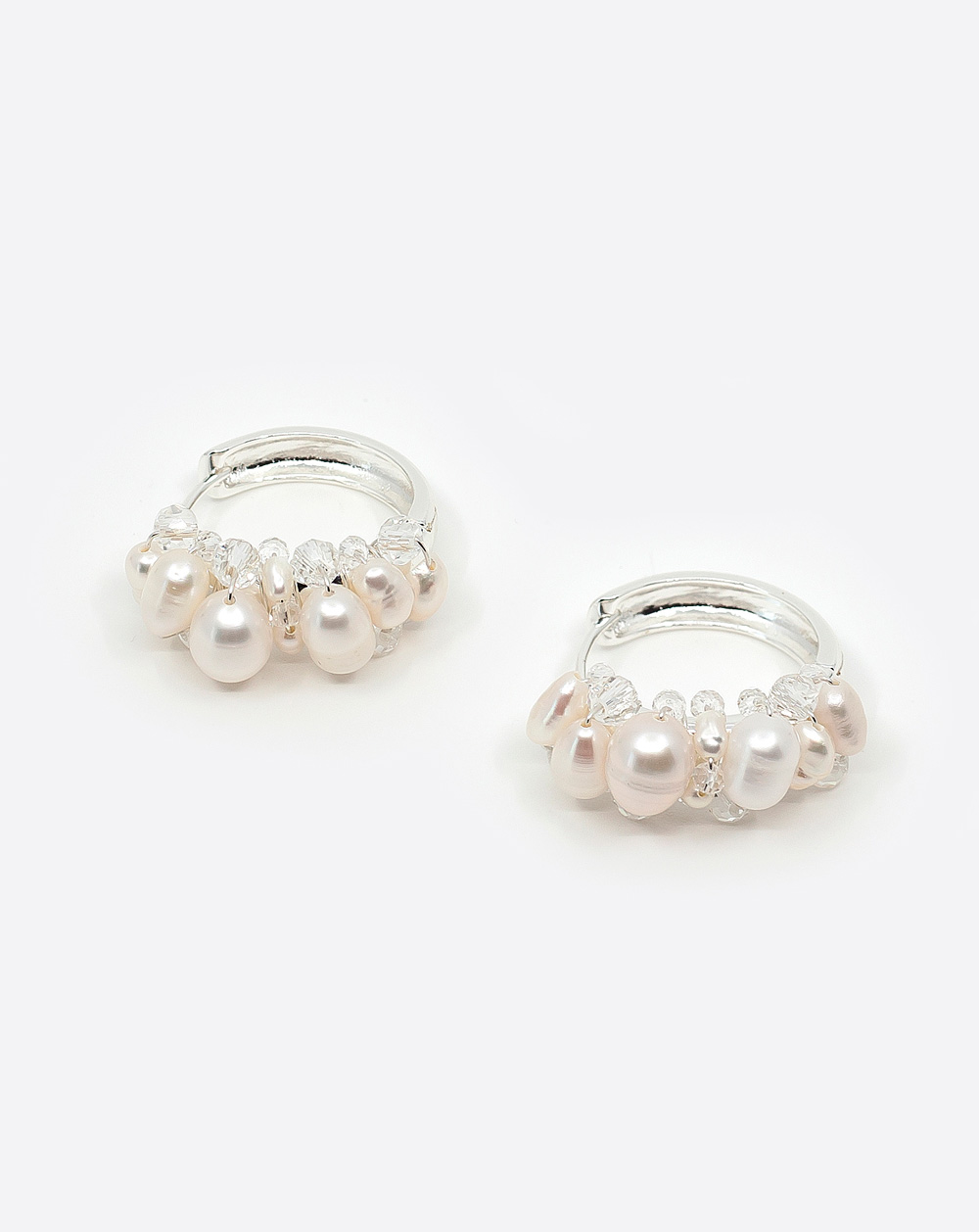 Auskarai "Lorelei", Silver