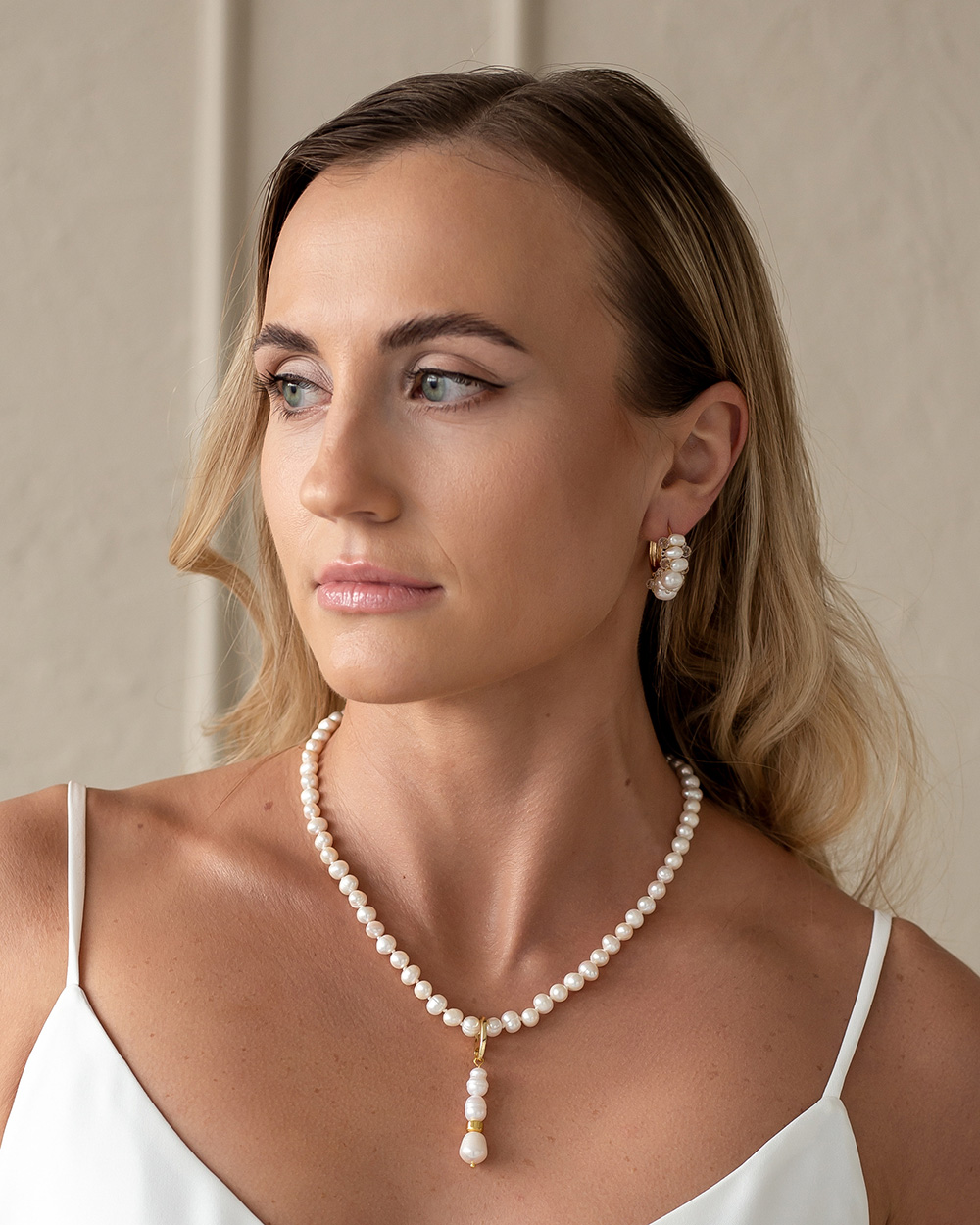 Auskarai "Lorelei", Gold