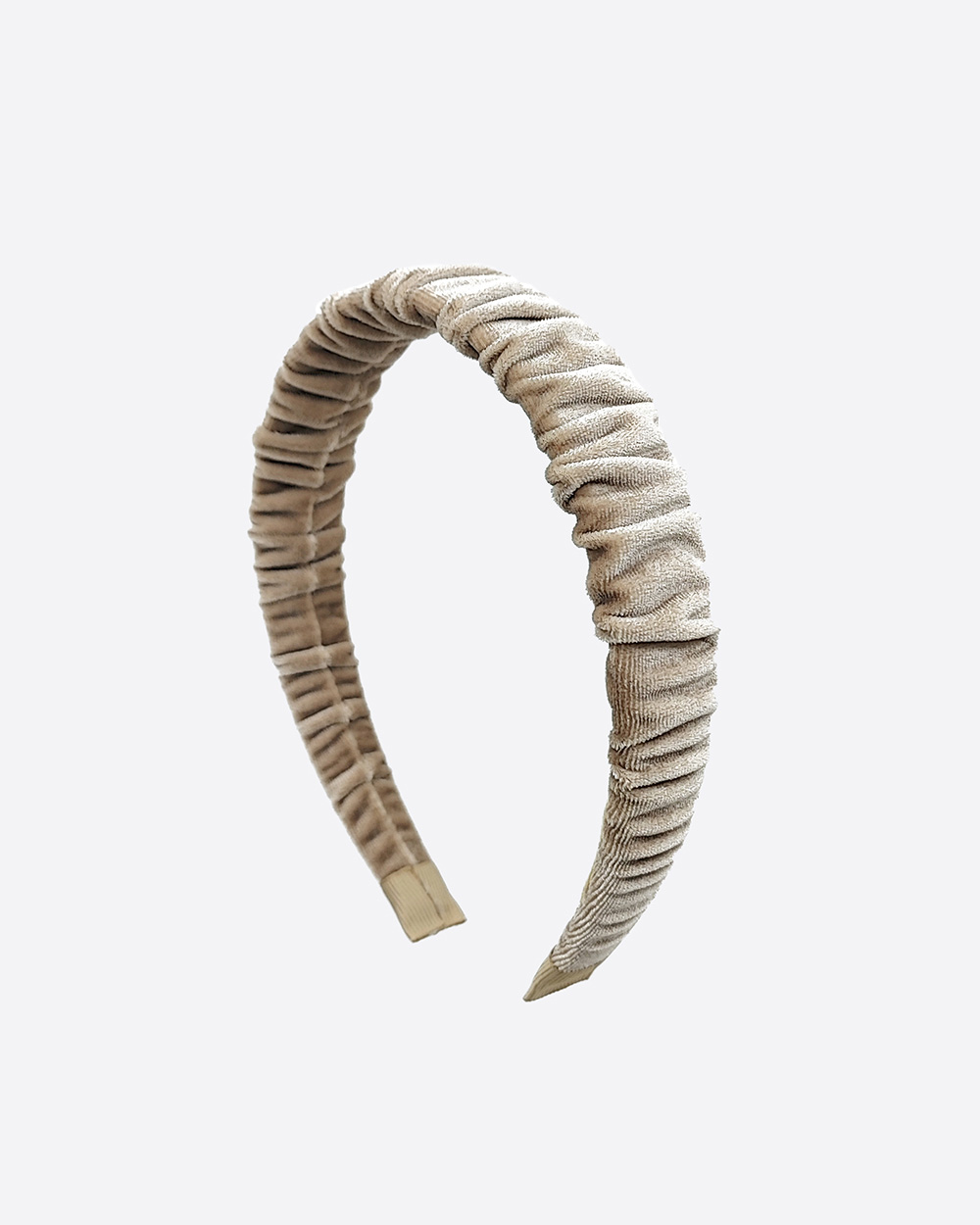 Rauktas aksominis lankelis, Cream