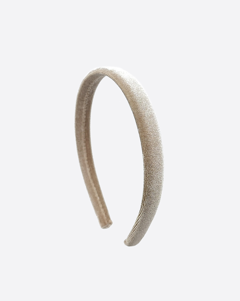 Aksominis siauras lankelis, Cream