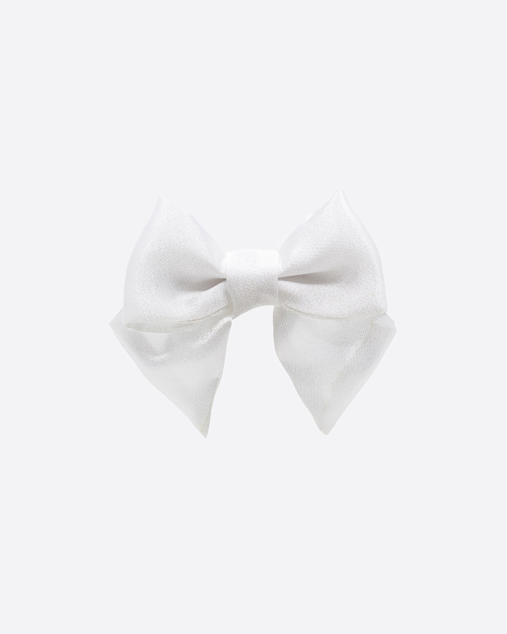 Organzos mini kaspinėlis, White