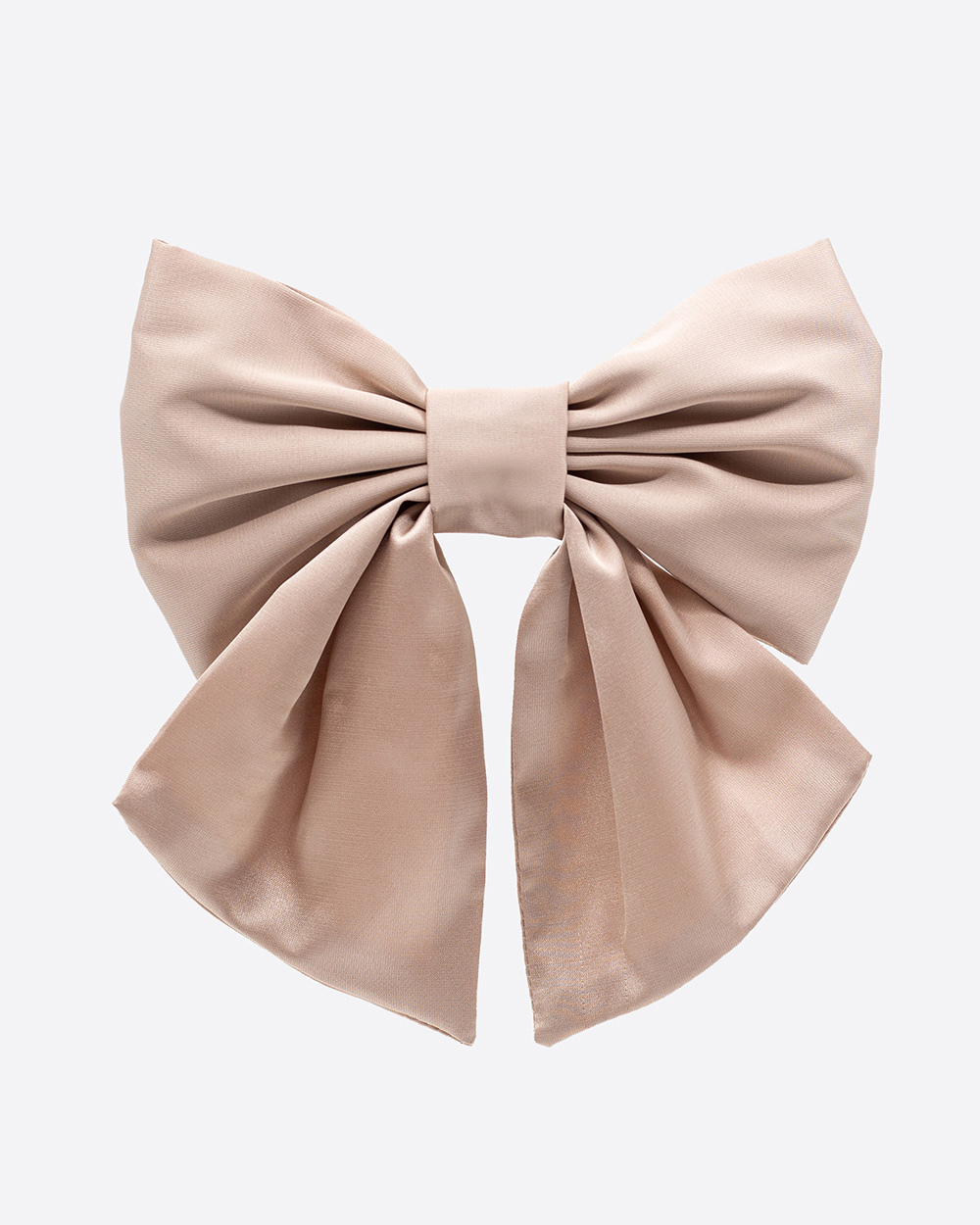 Dirbtinio šilko kaspinas plaukams, Dusty Pink