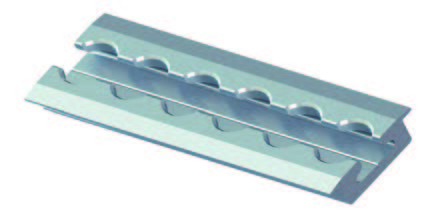 Tvirtinimo juosta (įleidžiama) - Airline - 3 variantas