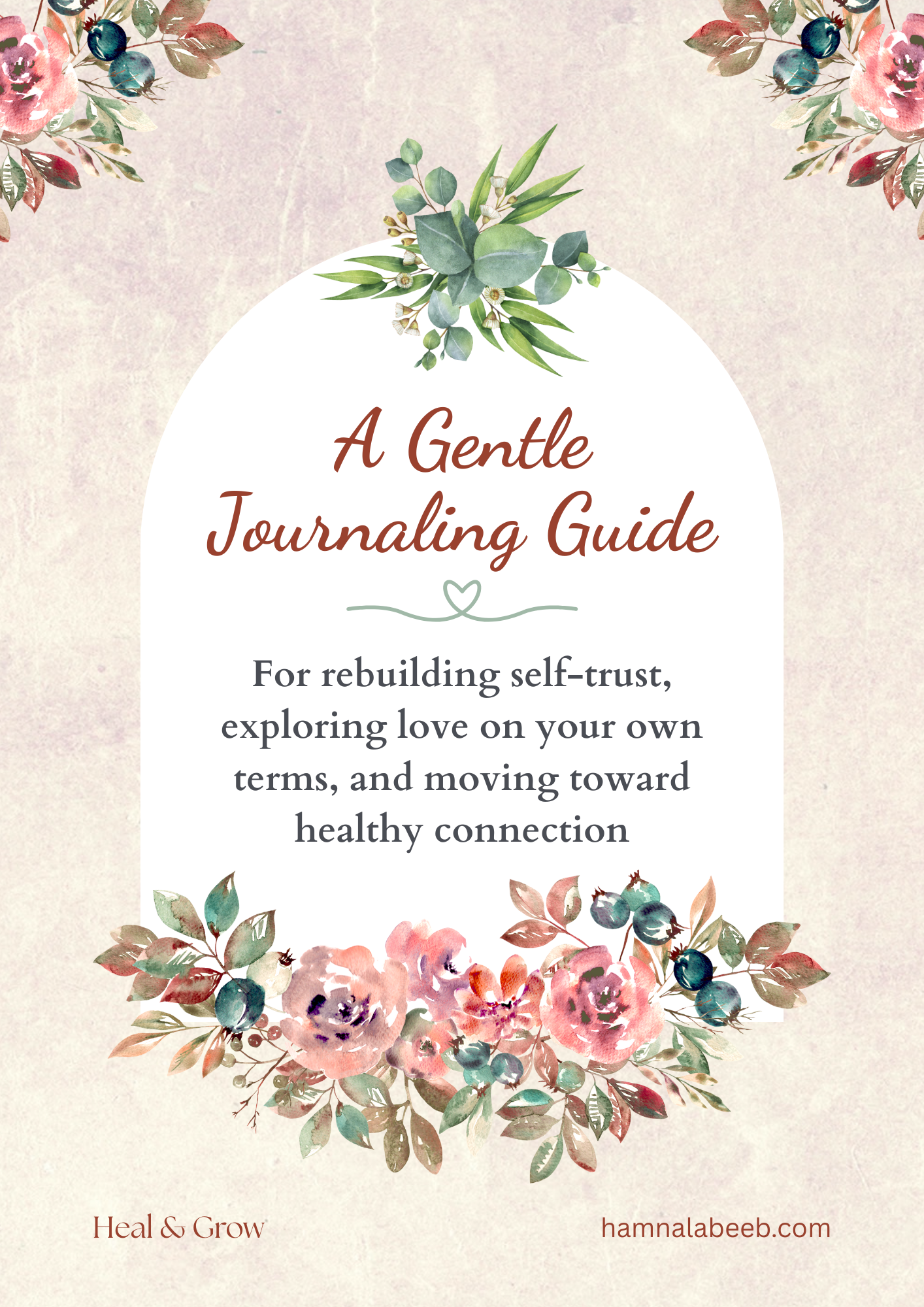 A Gentle Journaling Guide for Healthy Relationships and Connection