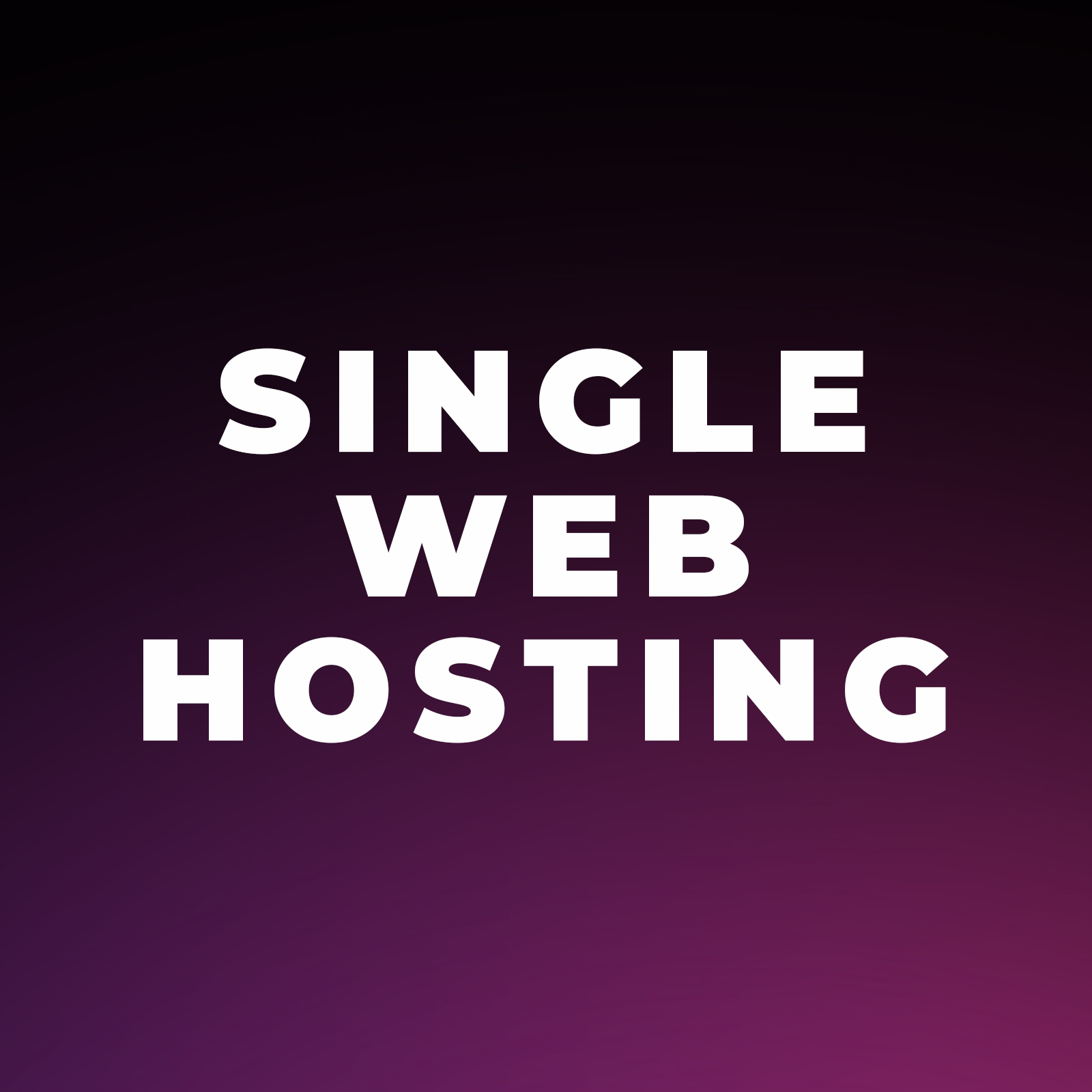 Single Web Hosting | Găzduire Web Single