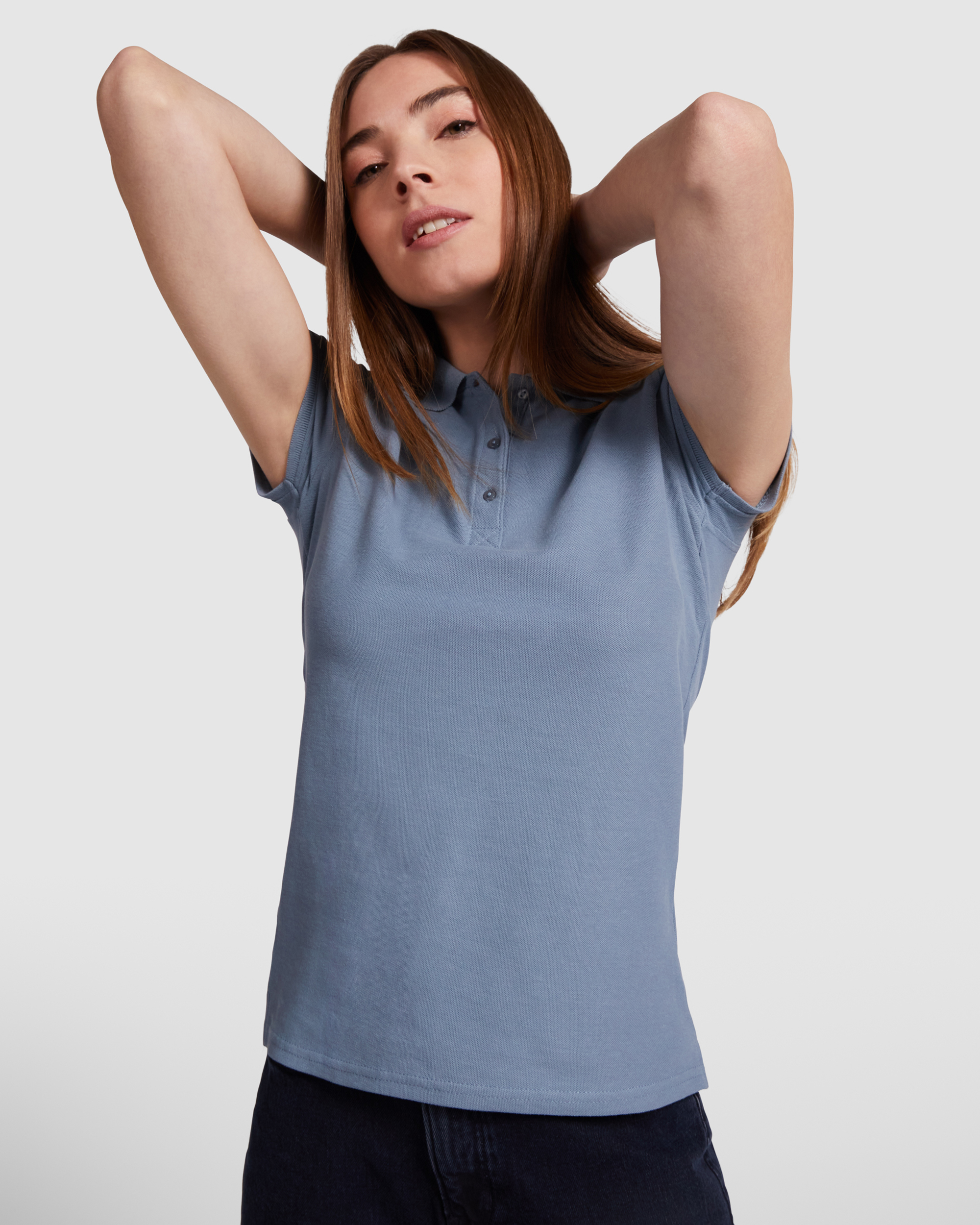 Polo de mujer de manga corta