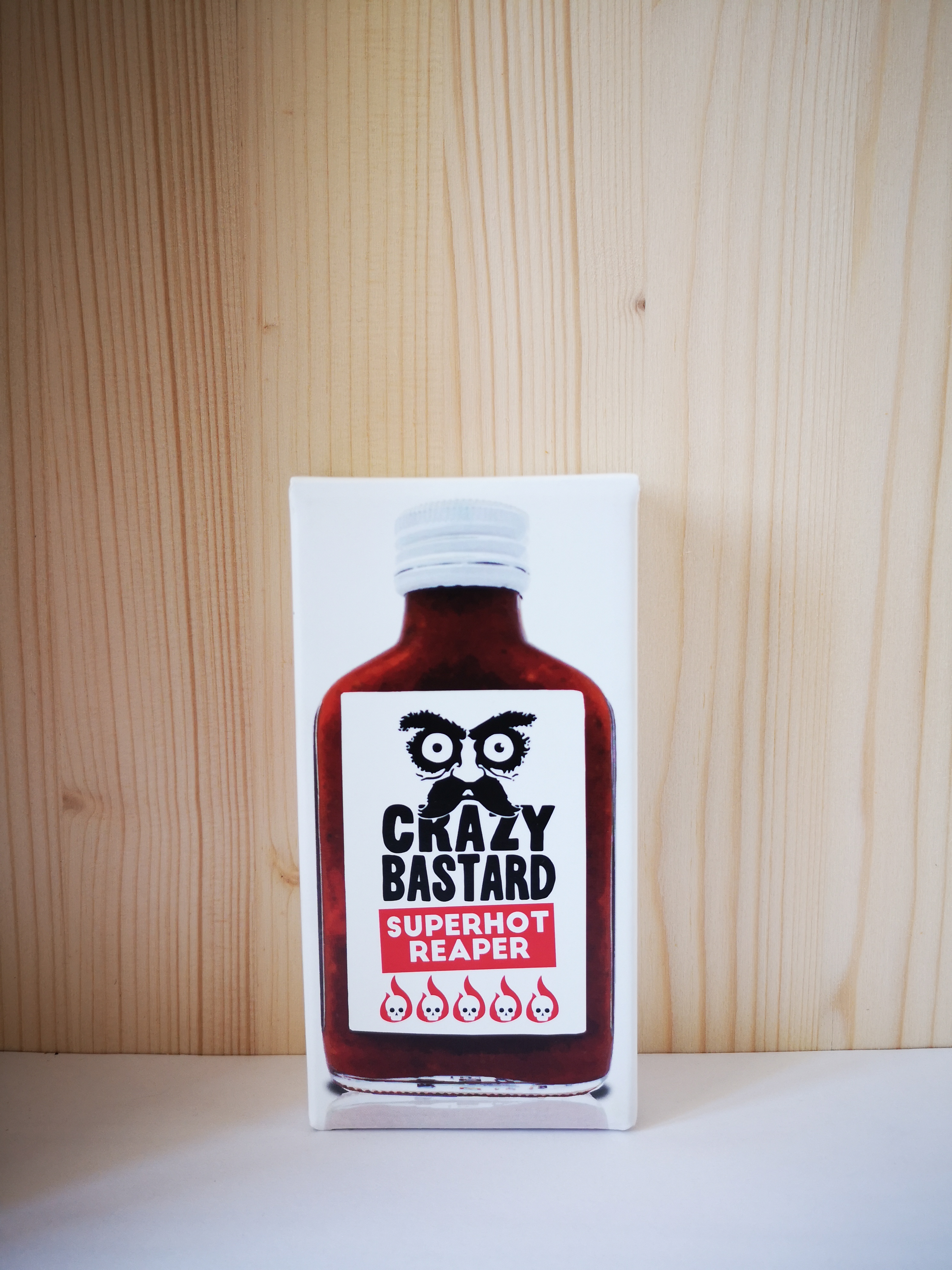 Crazy Bastard Hot Sauce - Carolina Reaper