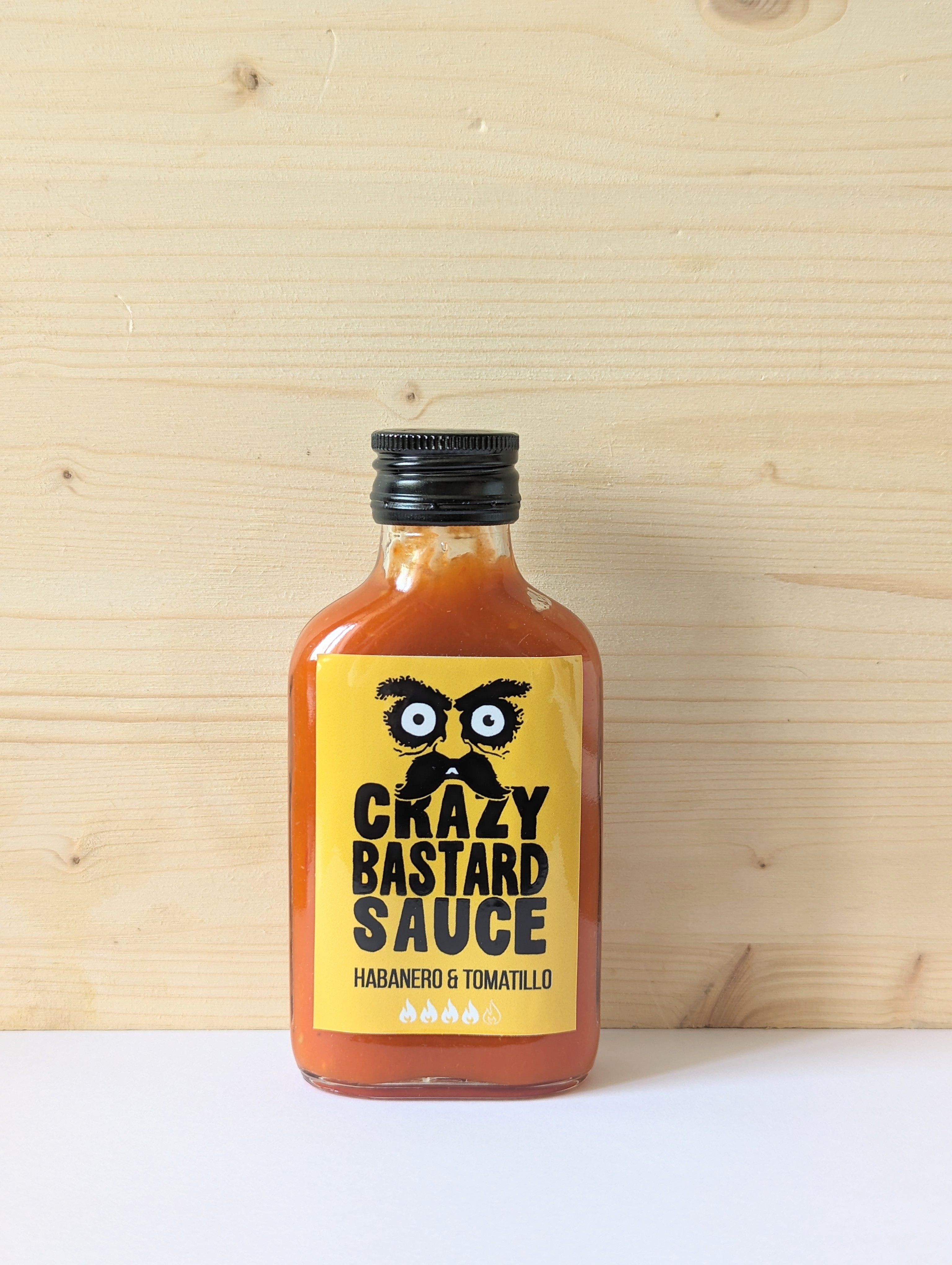 Crazy Bastard Hot Sauce - Tomatilles
