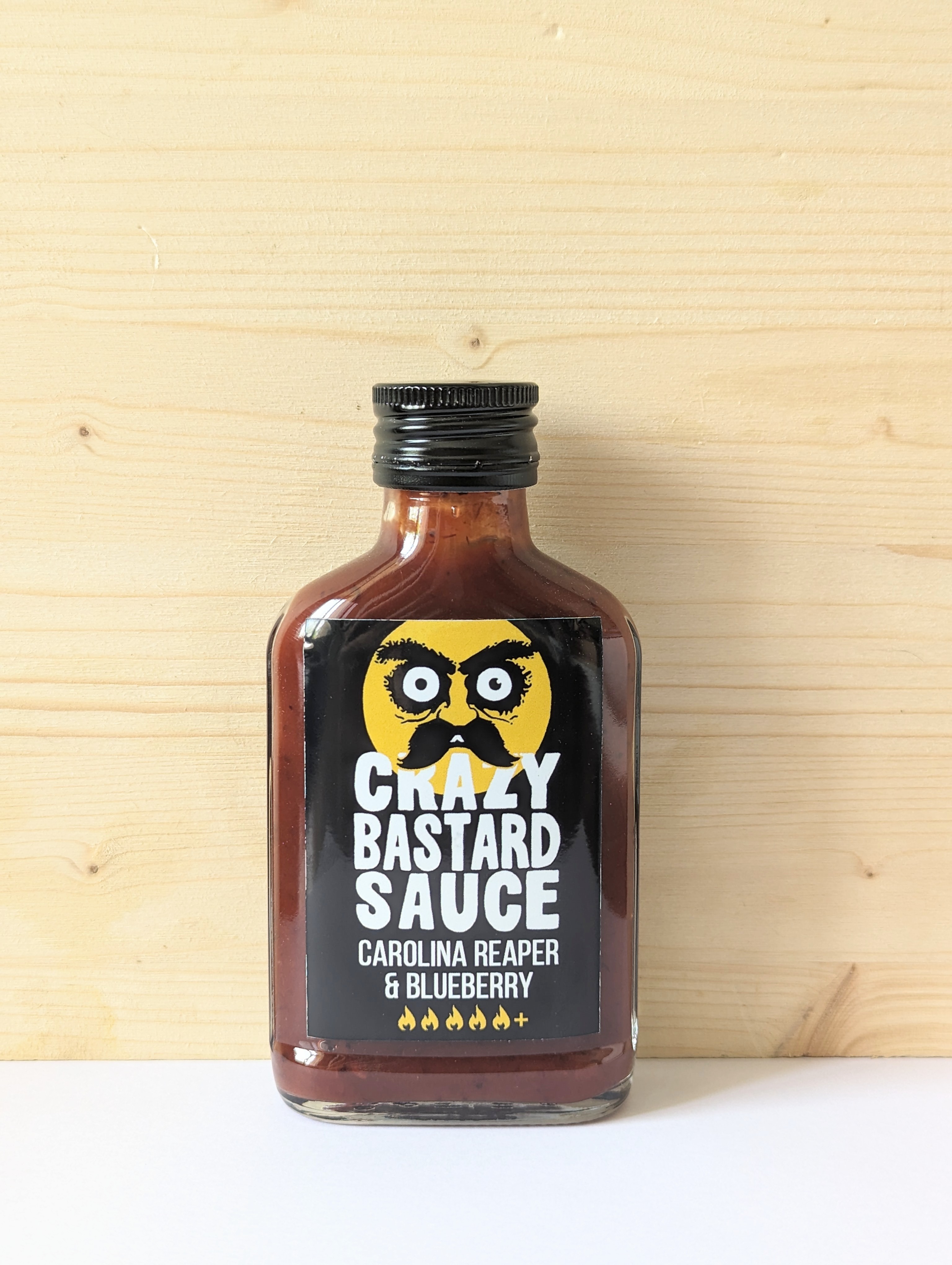 Crazy Bastard Hot Sauce - Carolina Reaper et Myrtilles