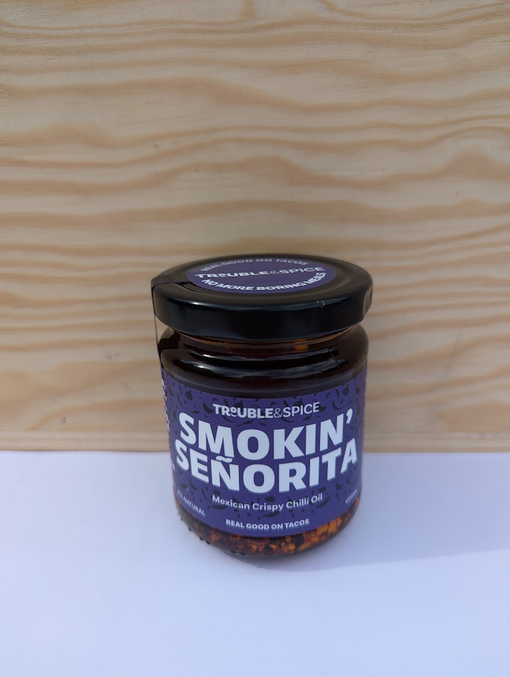Smokin' Señorita - Huile de Piment Croustillant Mexicain 