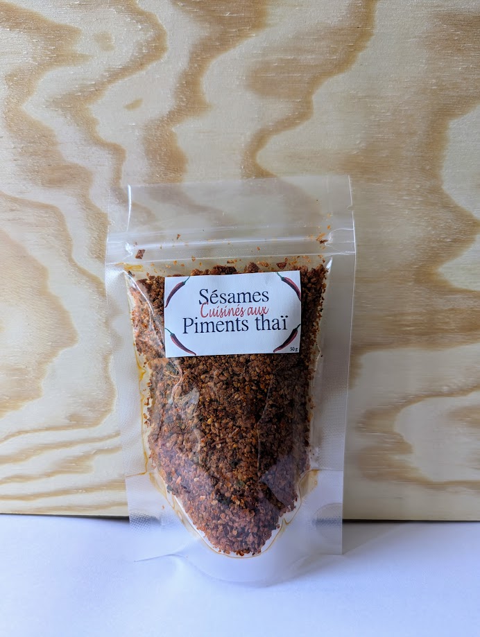Sésames aux piments thaï