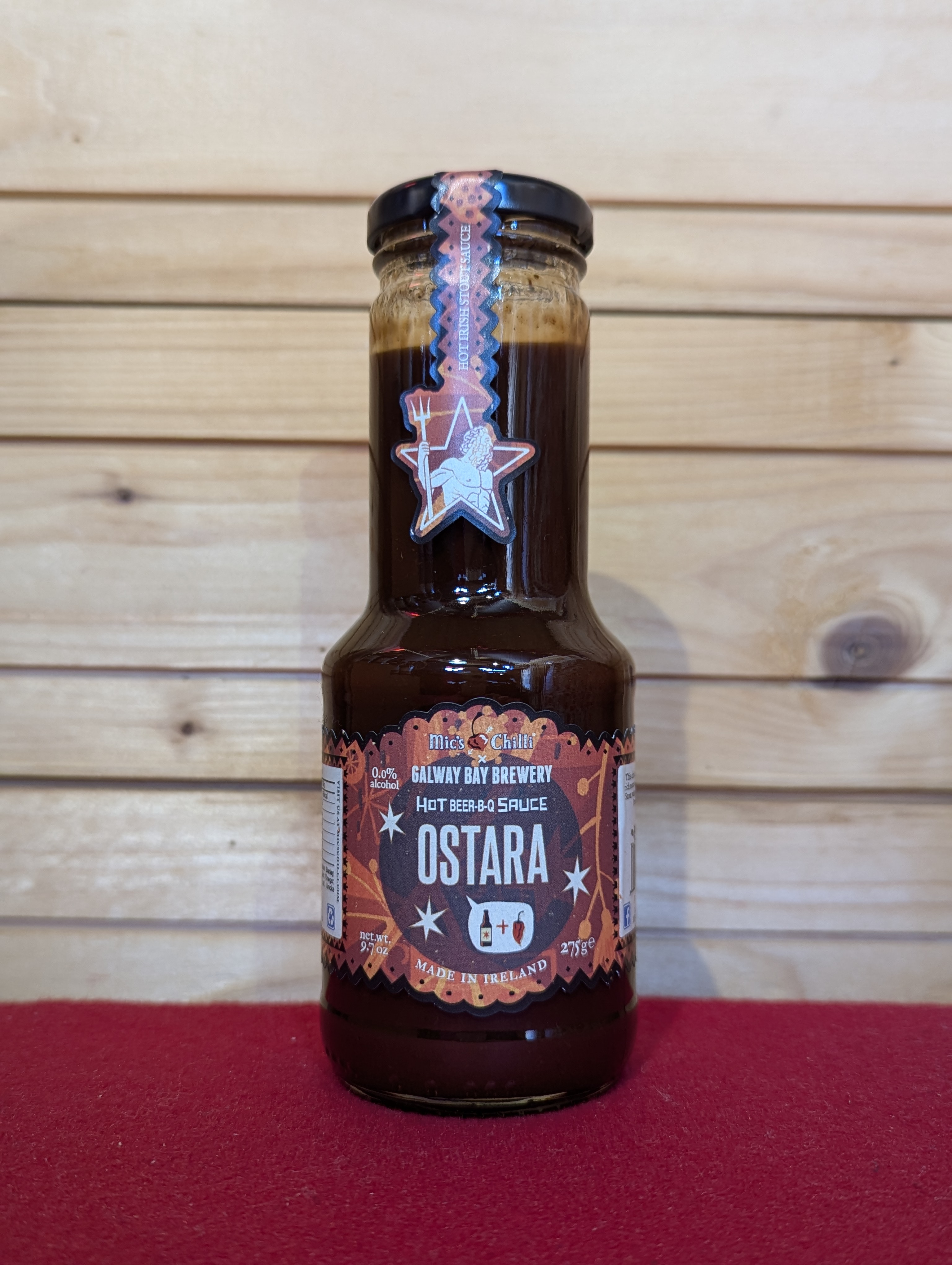 Sauce piment et bière brune fumée 