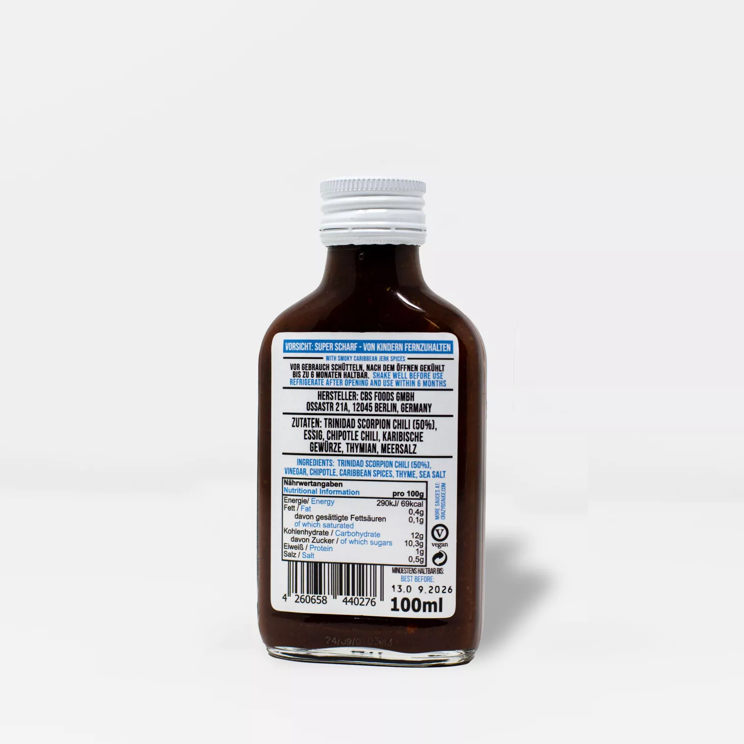 Crazy Bastard Hot Sauce - Superhot Scorpion