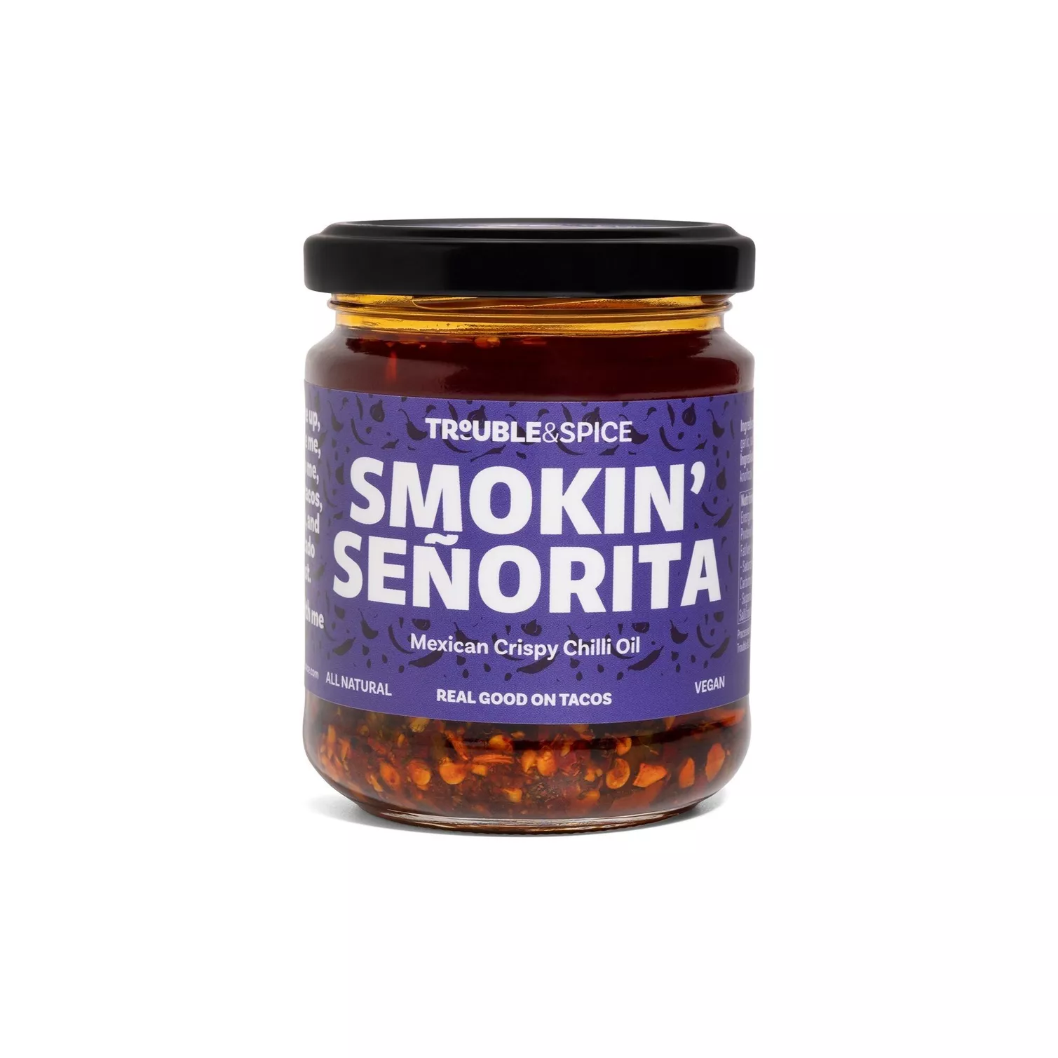 Smokin' Señorita - Huile de Piment Croustillant Mexicain