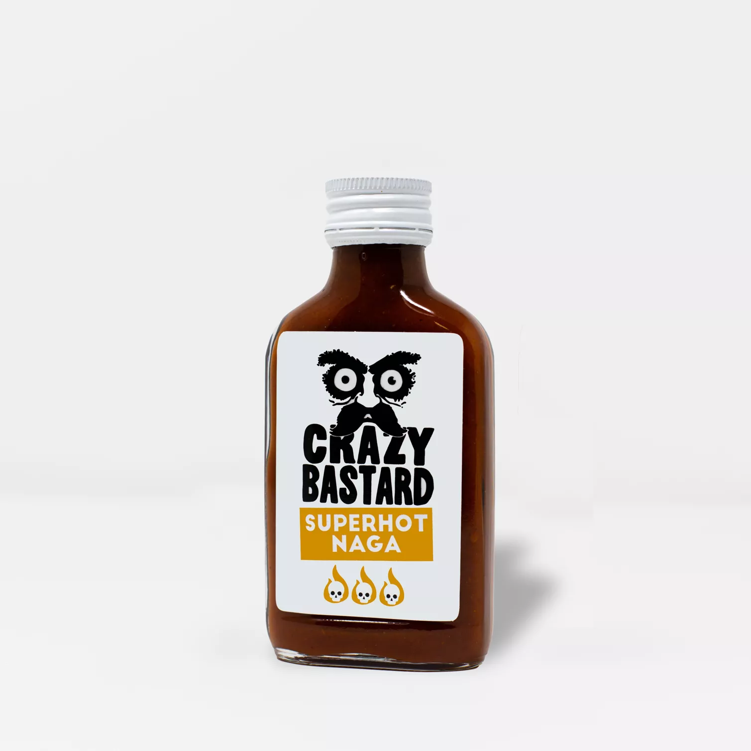 Crazy Bastard Hot Sauce - Superhot Naga