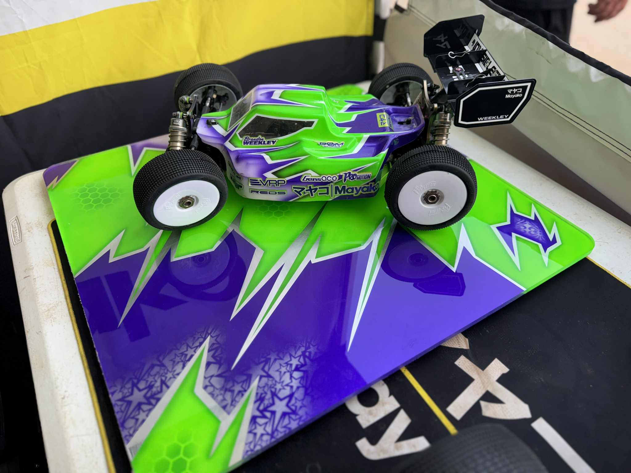 Custom Airbrushed 3/8" Acrylic Plexiglass Pit Boards 22"x23.5"