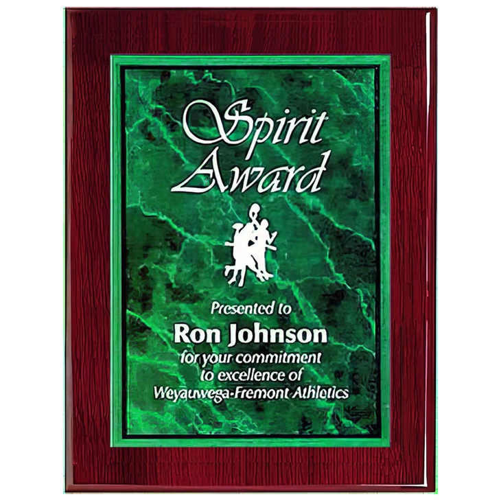 Premier Emerald Acrylic Engraved Plaque