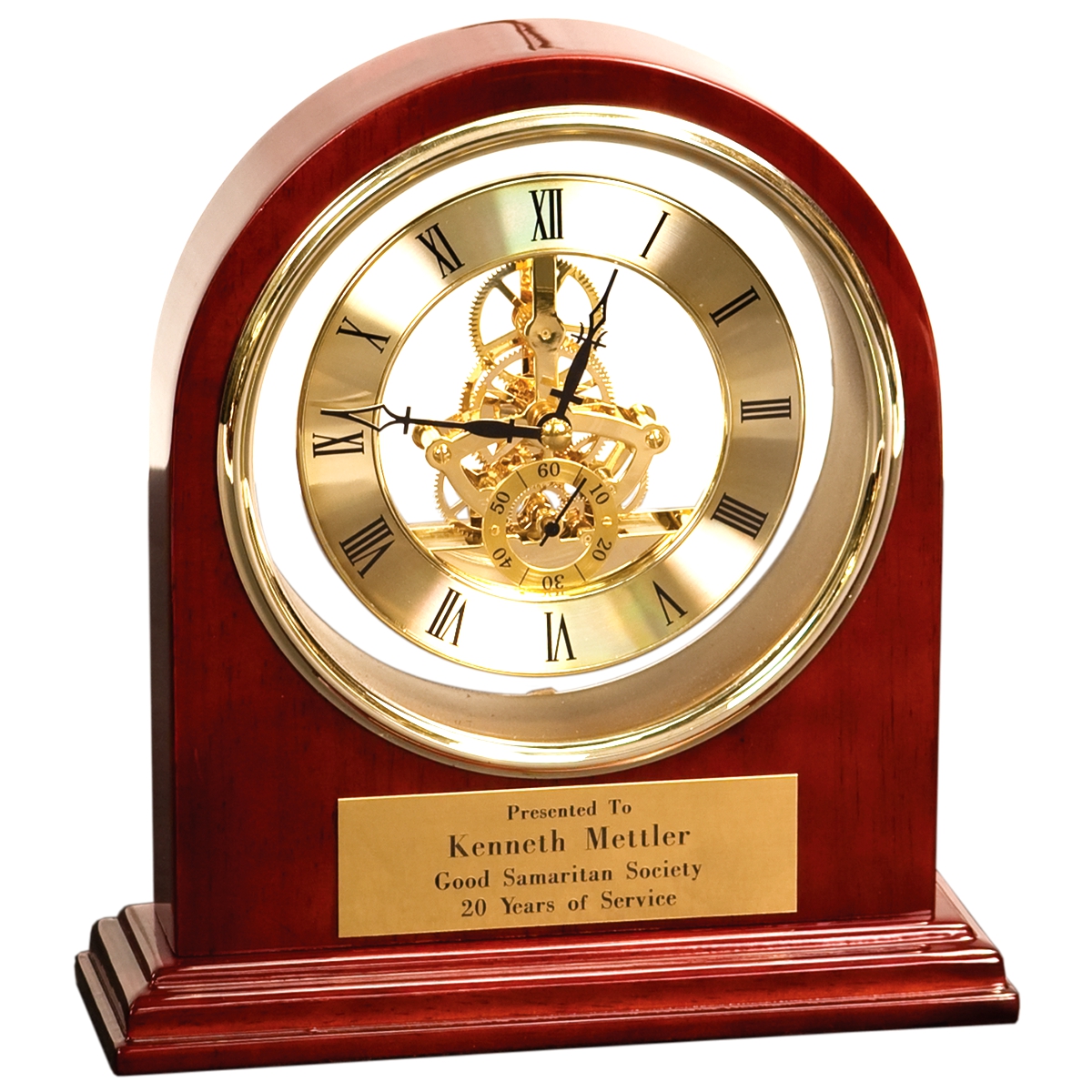 Grand Arch Skeleton Clock