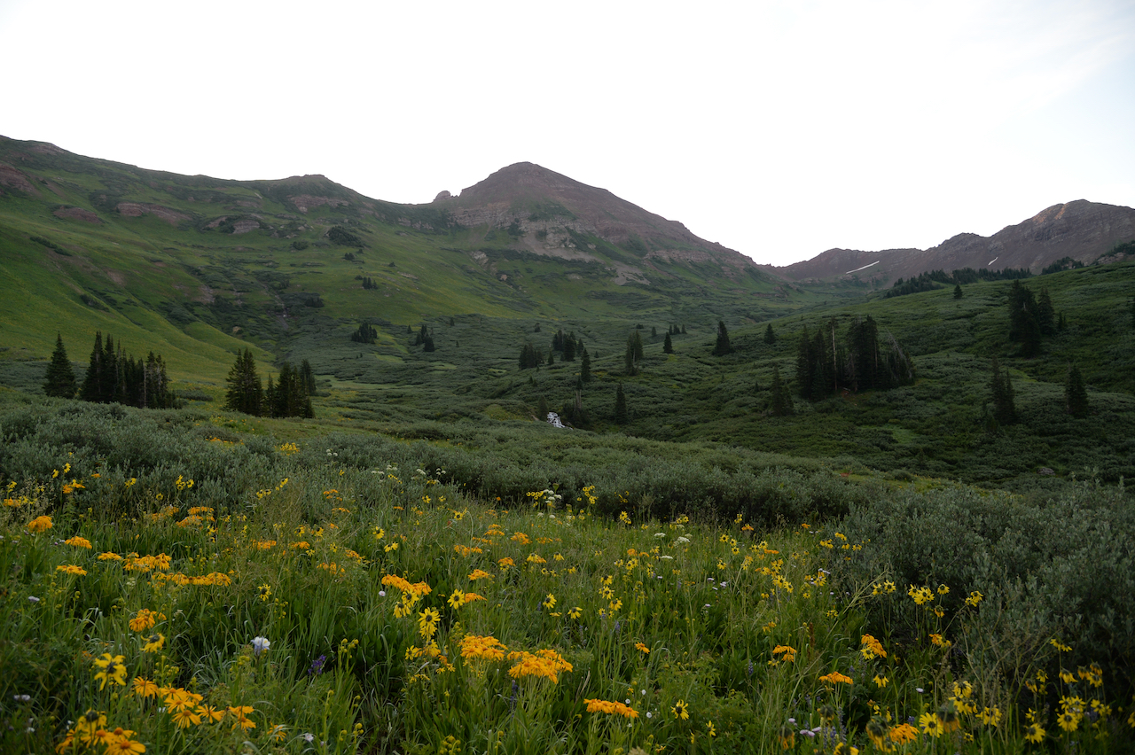 S14 West Maroon Sunrise Bellview Mtn Print