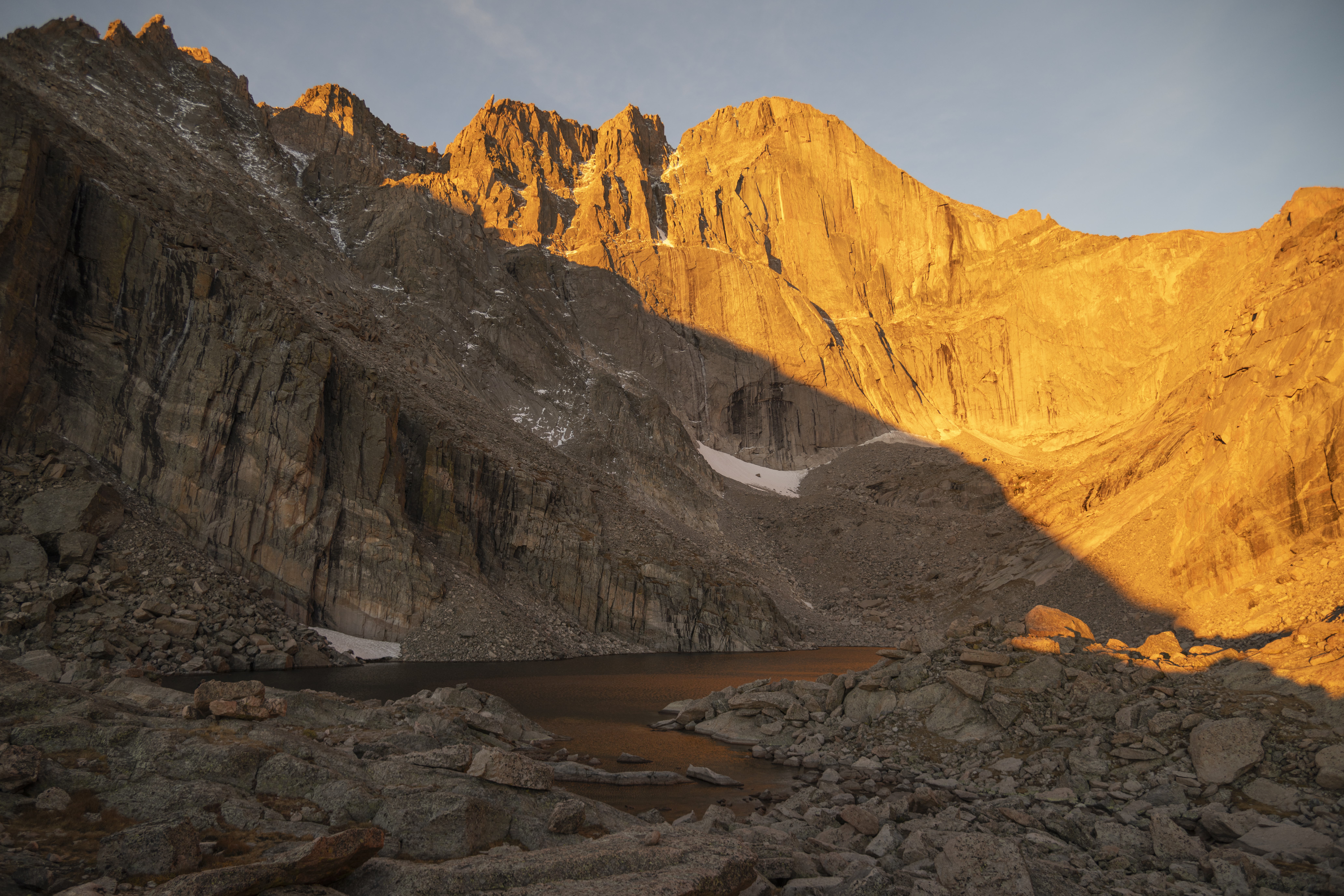 Chasm Lake September Sunrise Print - S108