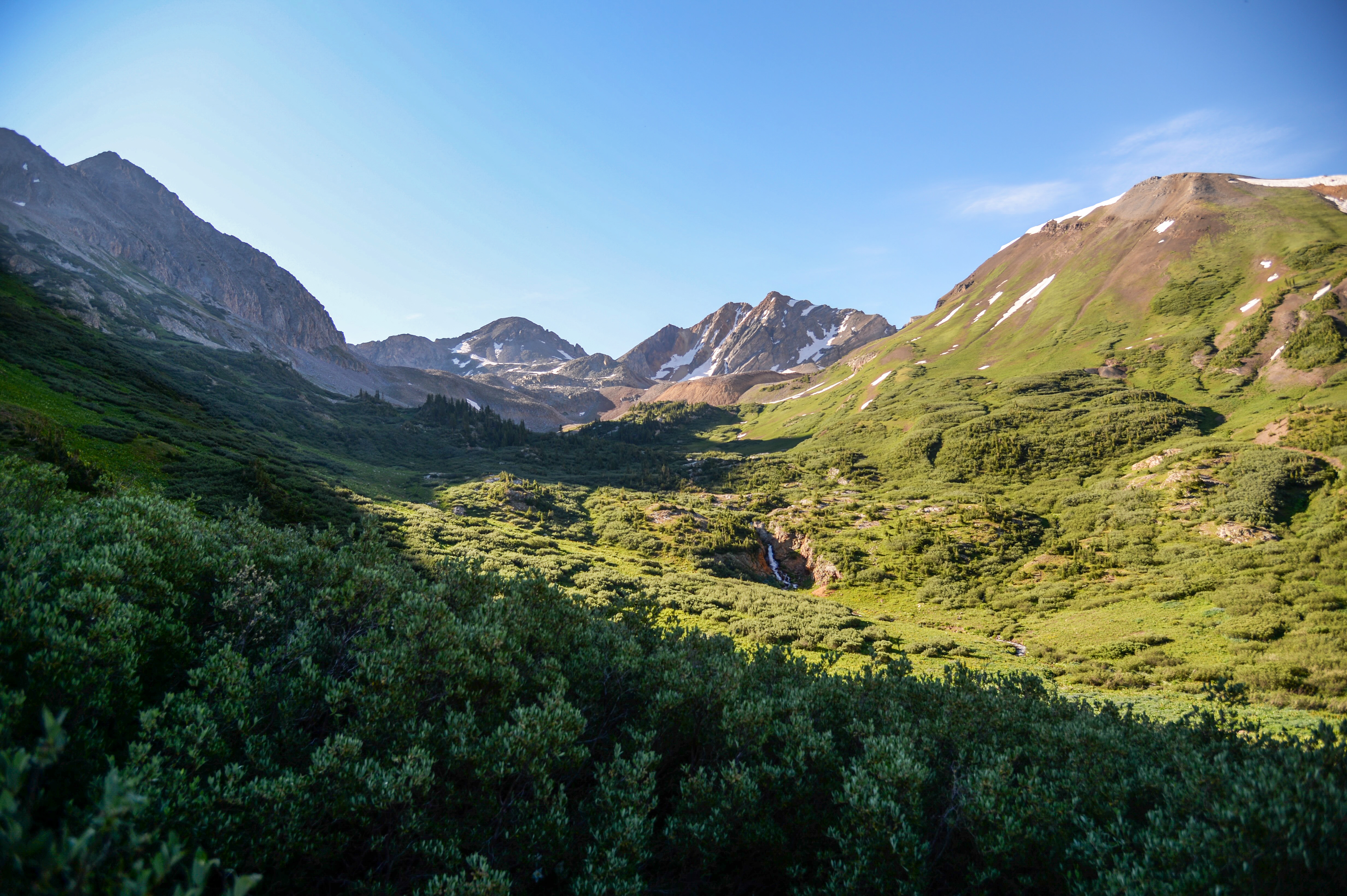 Rustlers Gulch Upper Basin Summer Morning - S123