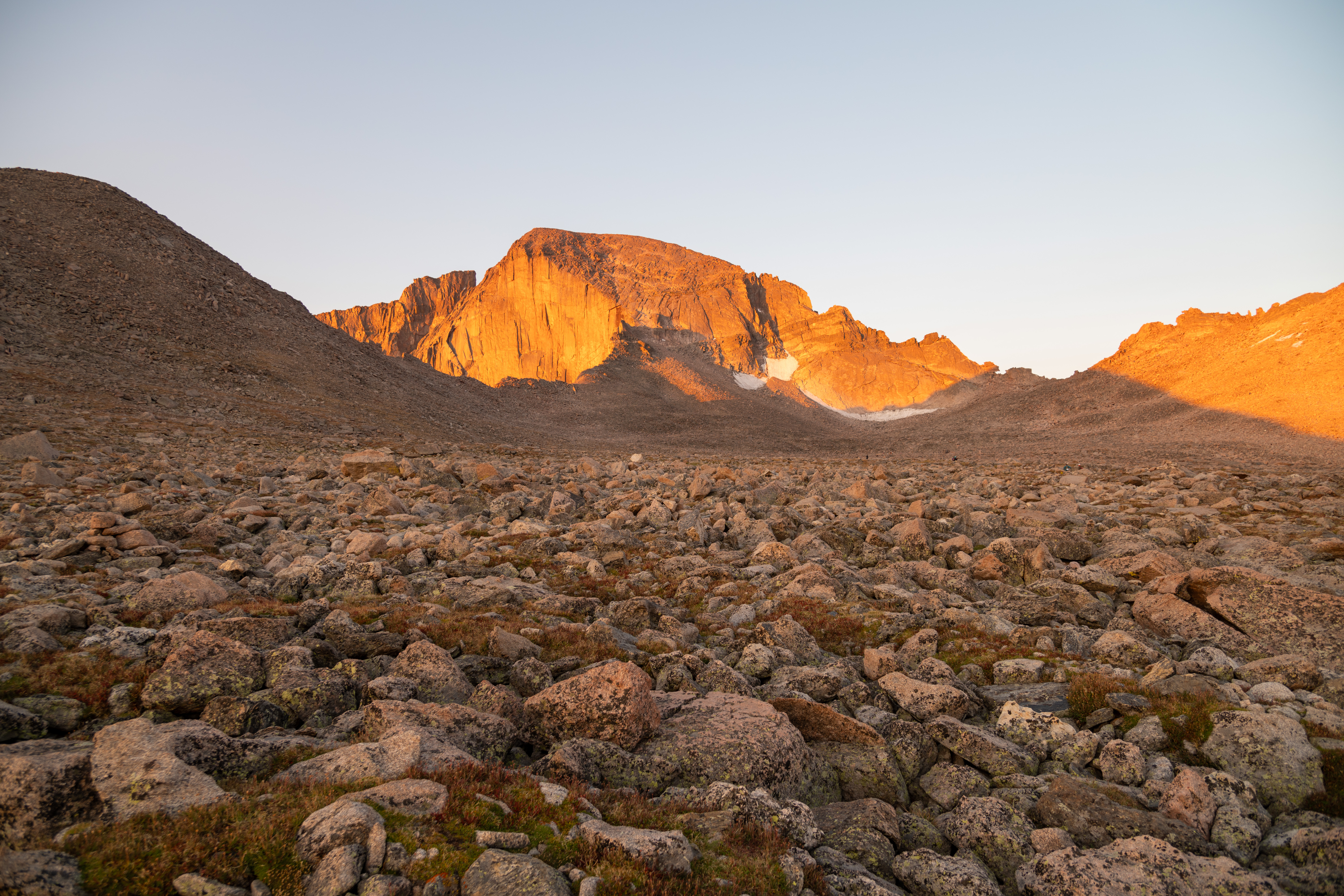 Longs Peak Boulderfields Sunrise Print - S119