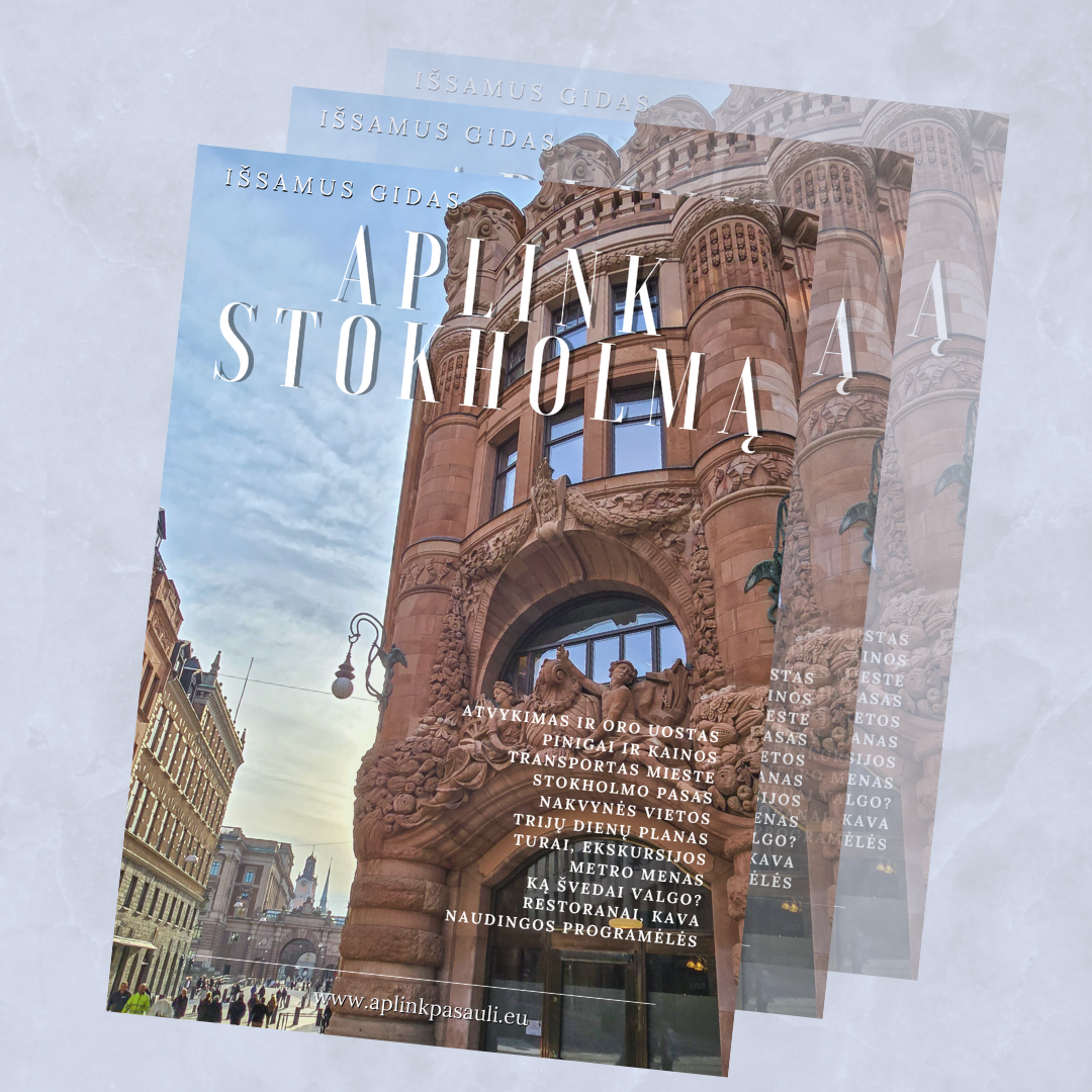 Gidas "Aplink Stokholmą"