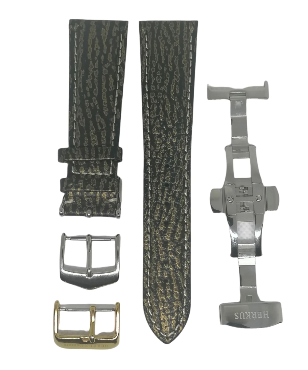 CUSTOM MADE LEATHER STRAP BROWN